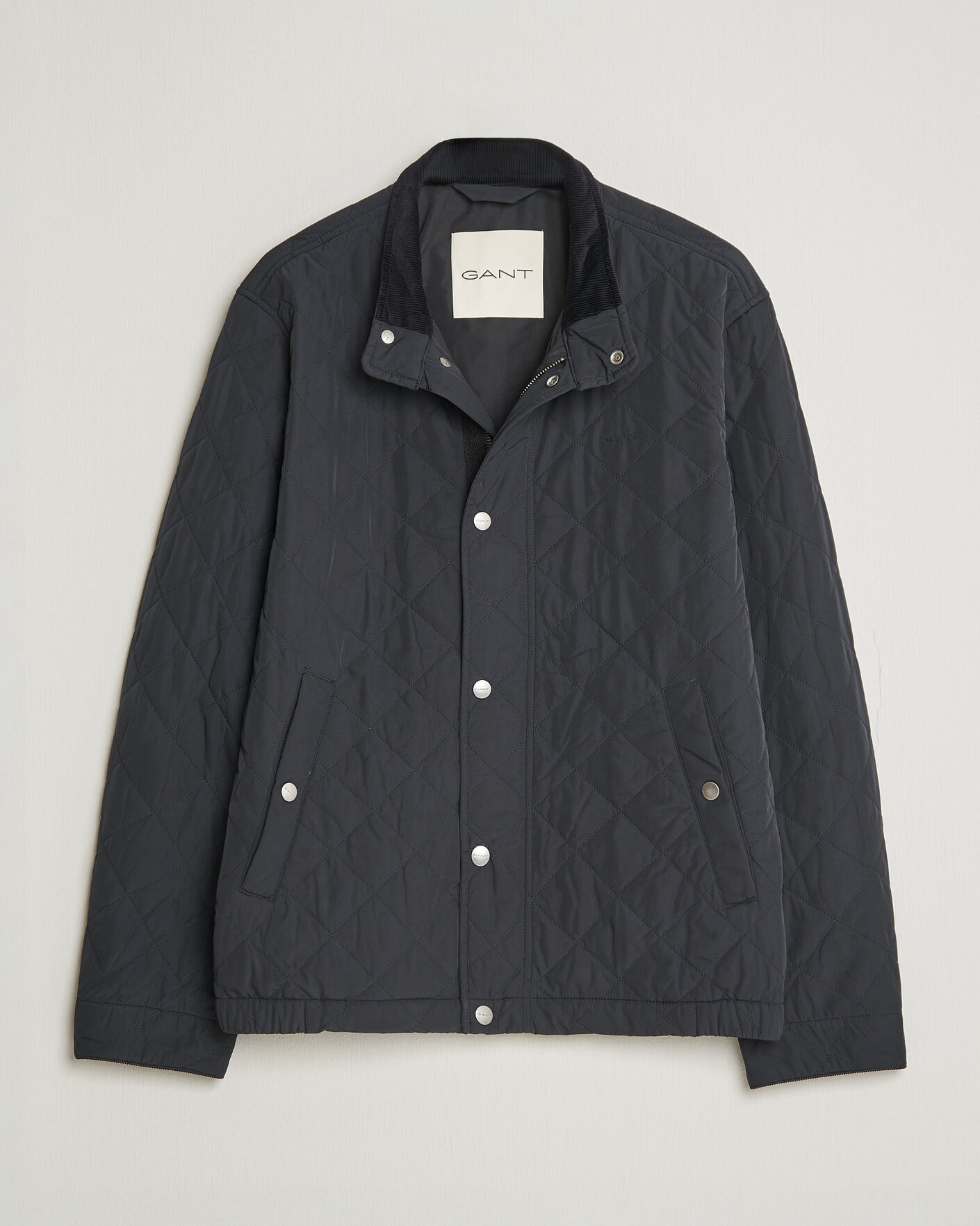 Men | Coats & Jackets | Gant | Classic Quilted Jacket Black
