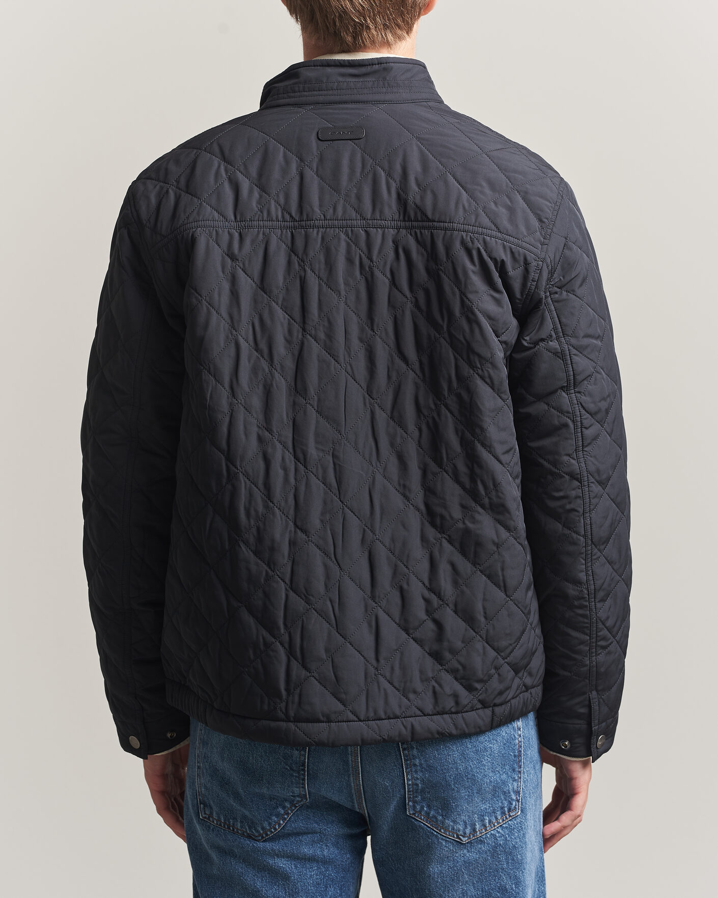 Men | Coats & Jackets | Gant | Classic Quilted Jacket Black