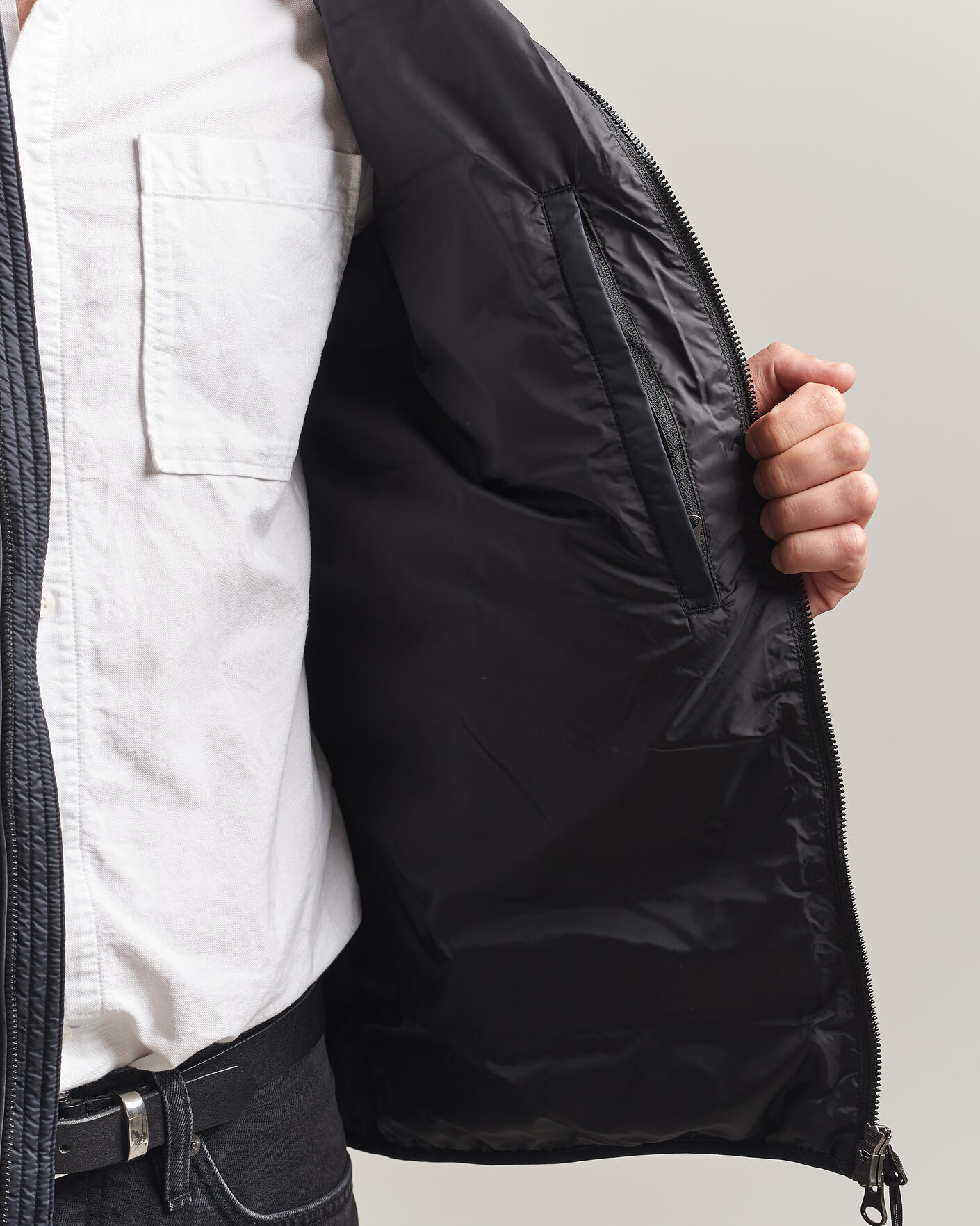 Men | Coats & Jackets | Gant | Light Down Jacket Black