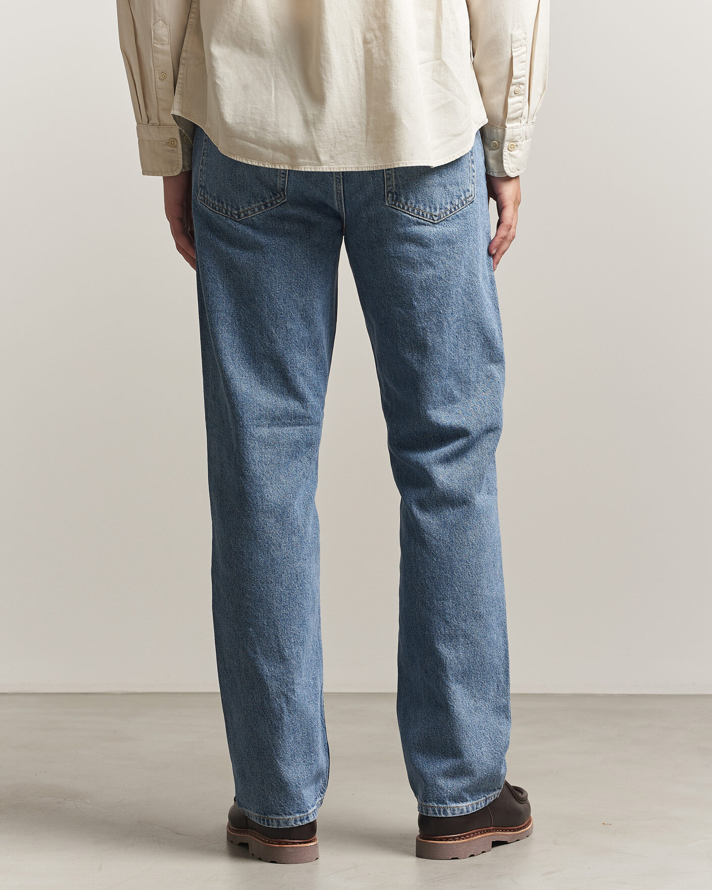 Men | Jeans | Gant | Straight Fit Jeans Mid Blue Broken In