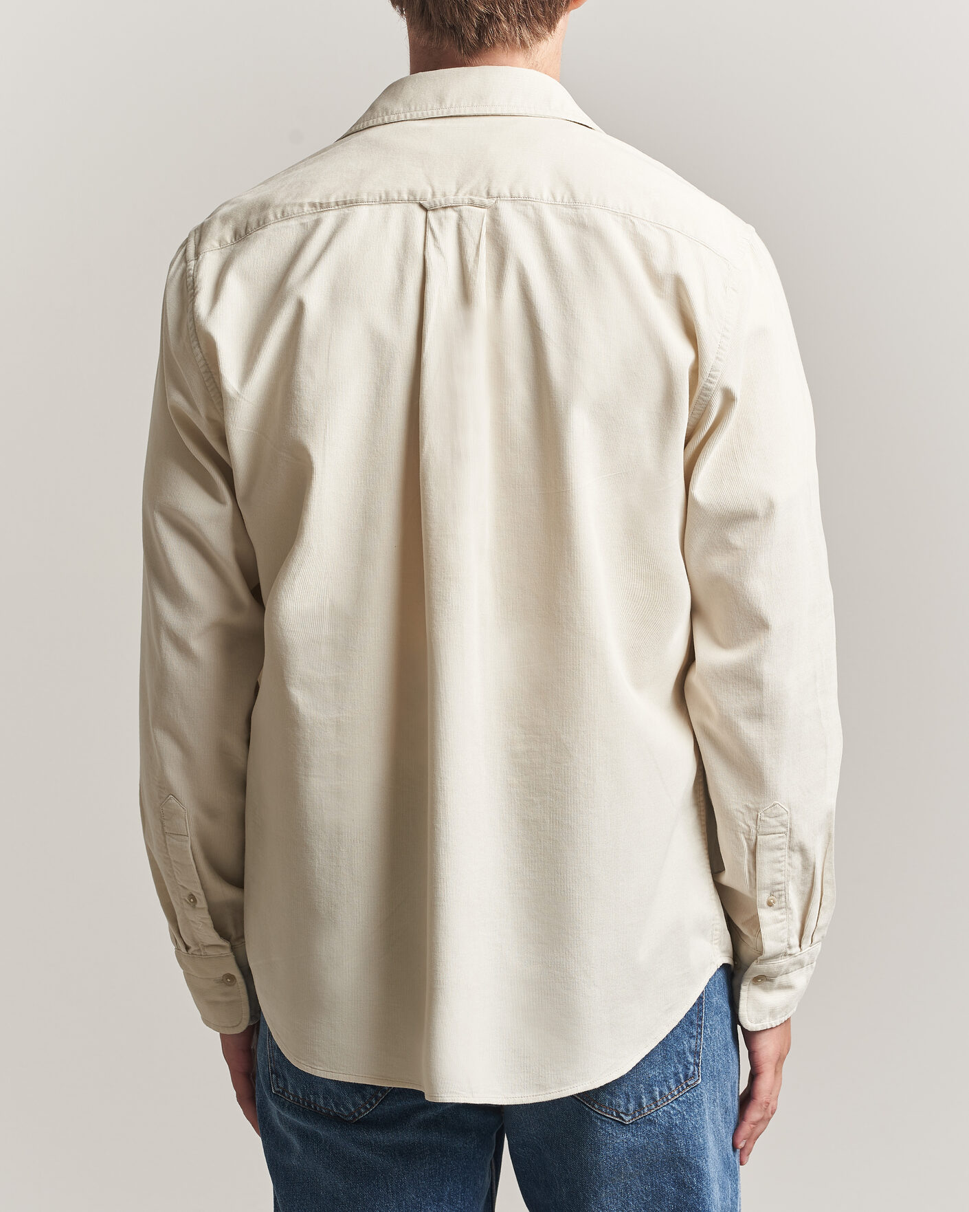 Men | Shirts | Gant | Regular Fit Baby Cord Shirt Sand