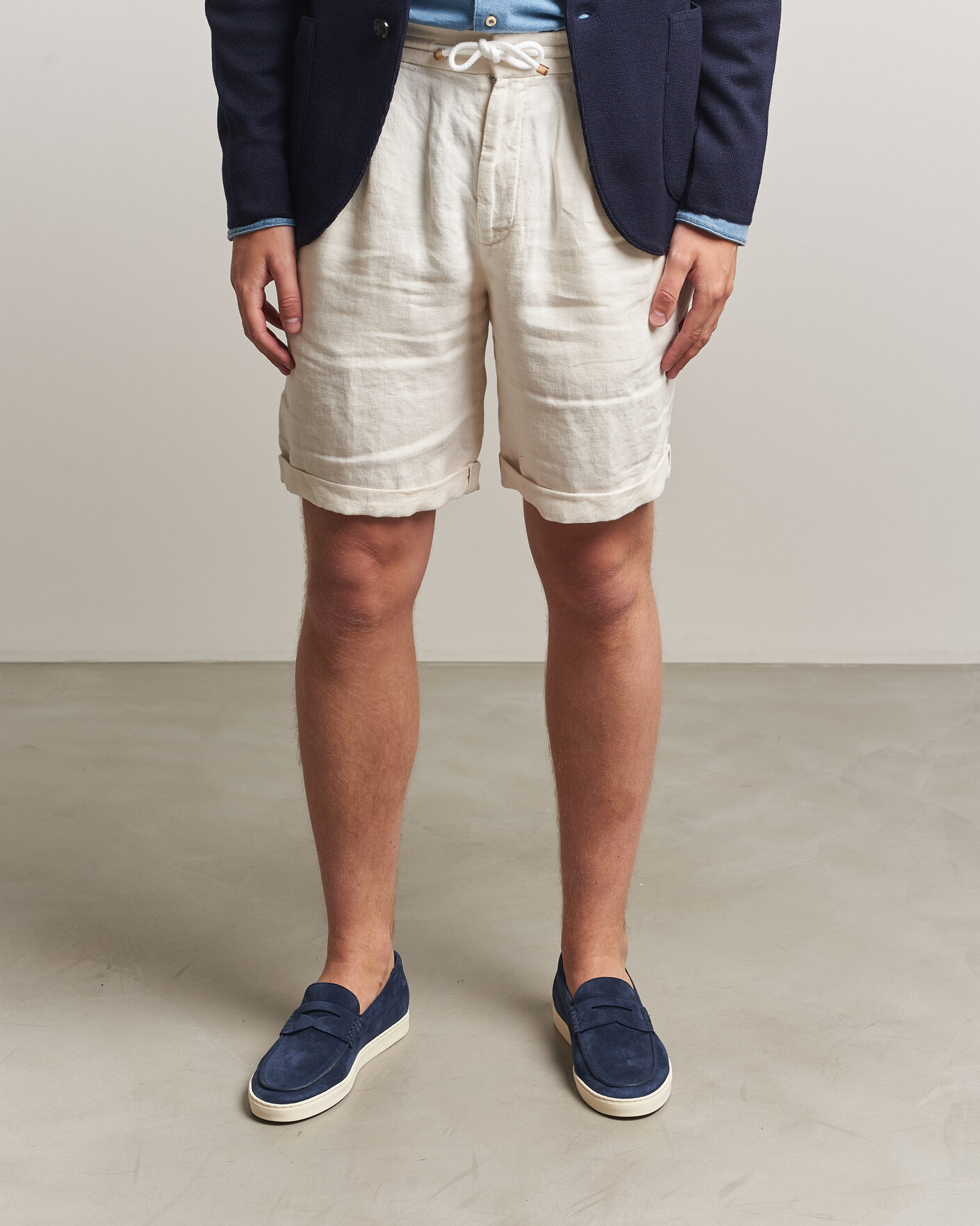 Men | Loafers | Brunello Cucinelli | Penny Loafers Midnight Blue