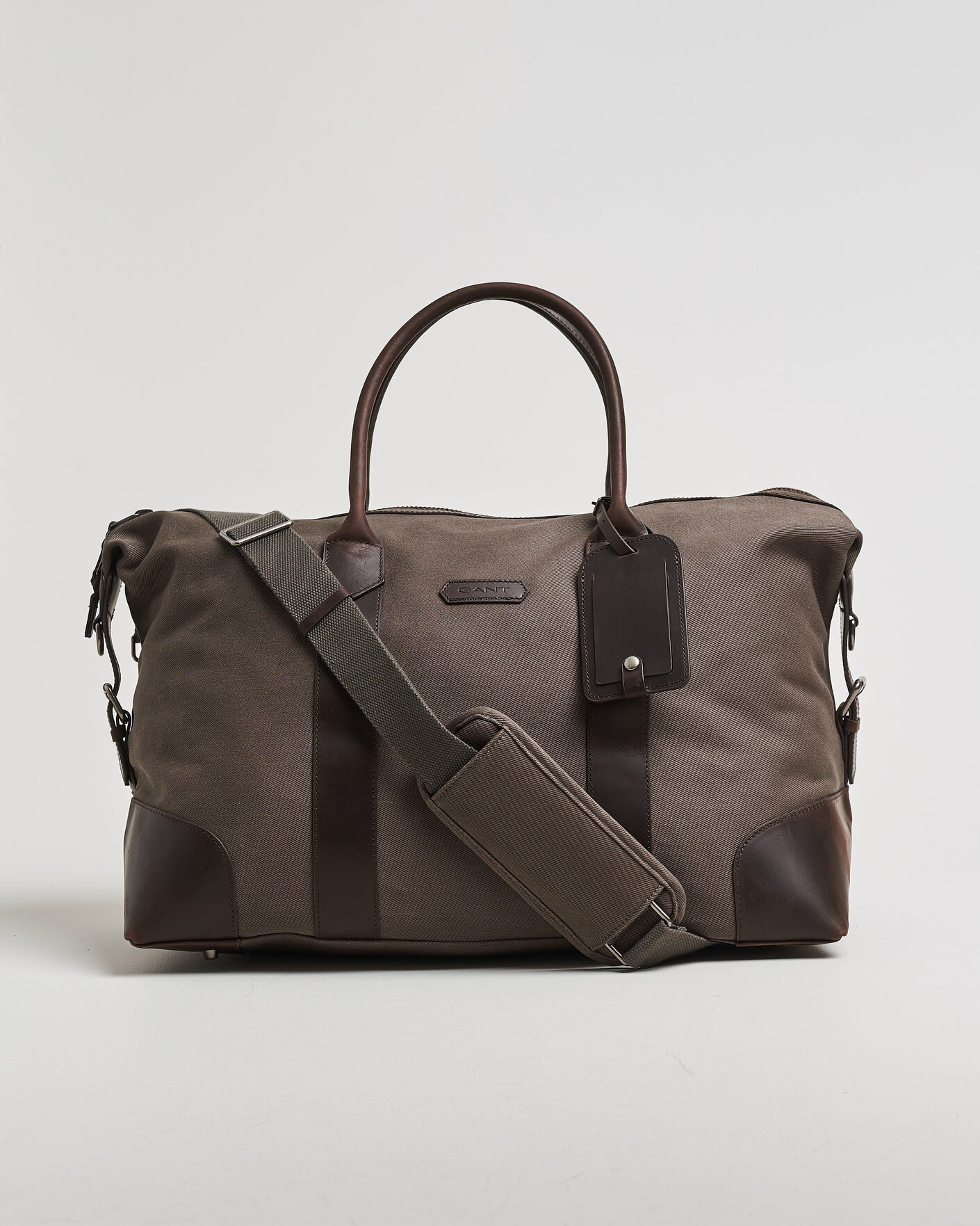 Men | Bags | Gant | Modern Premium Canvas Duffle Bag Faded Taupe