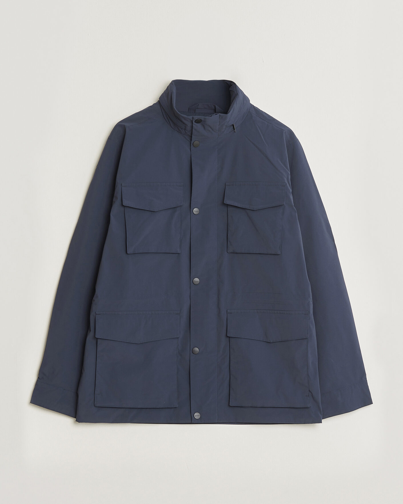 Men | Coats & Jackets | Gant | Lightweight 4-Pocket Field Jacket Evening Blue