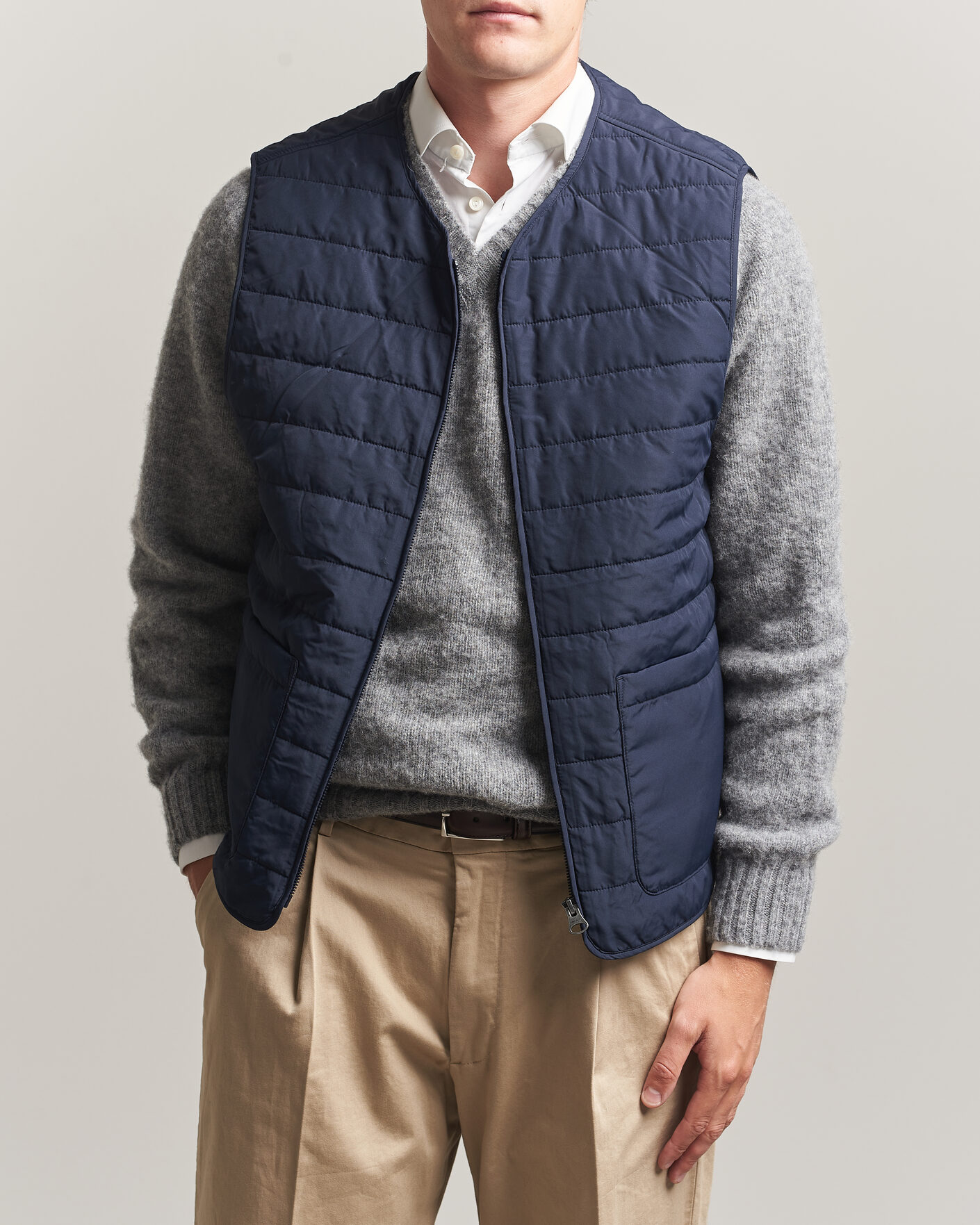 Men | Coats & Jackets | Gant | Double Jacket Evening Blue
