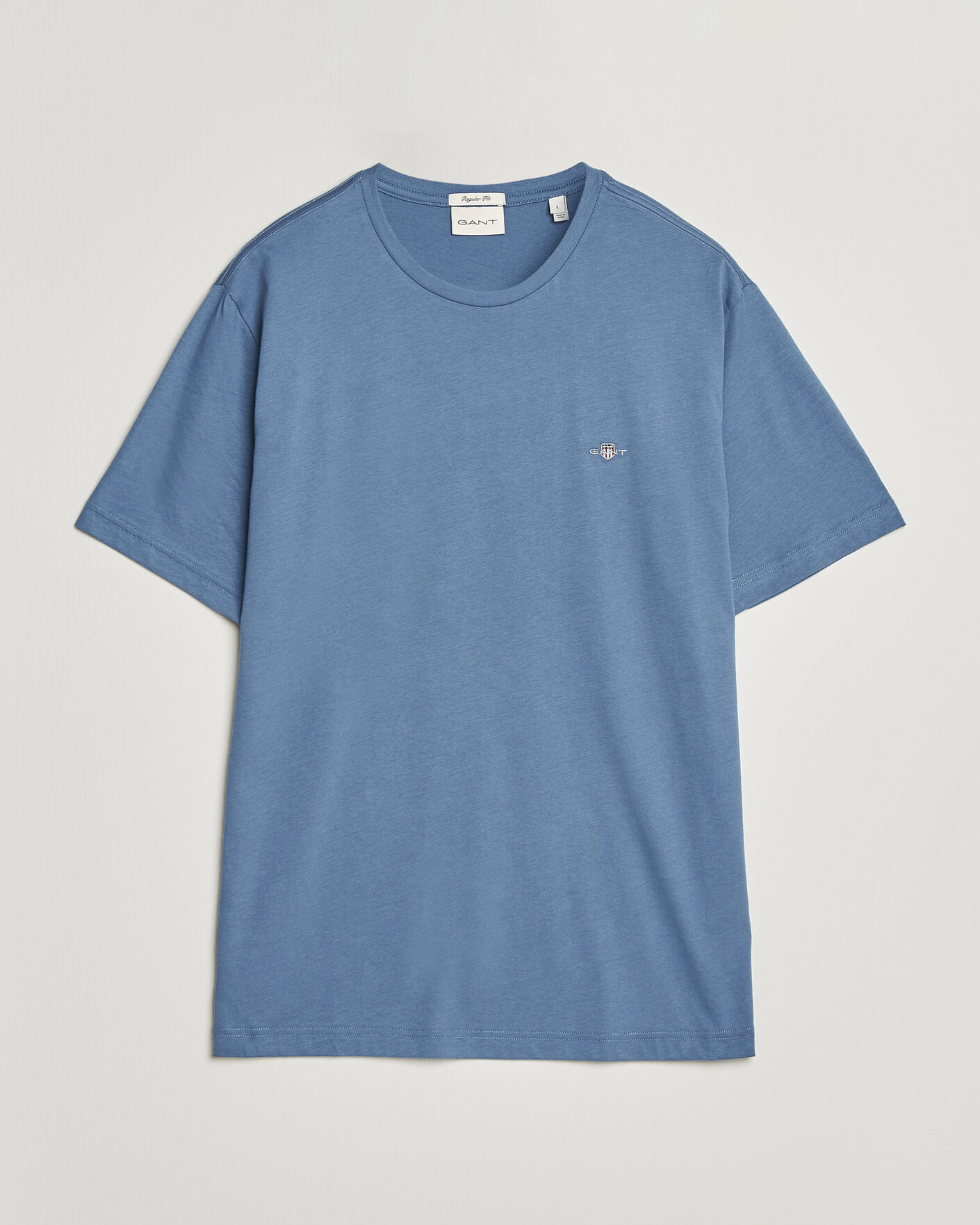 Men | T-Shirts | Gant | The Original T-Shirt Blue Horizon