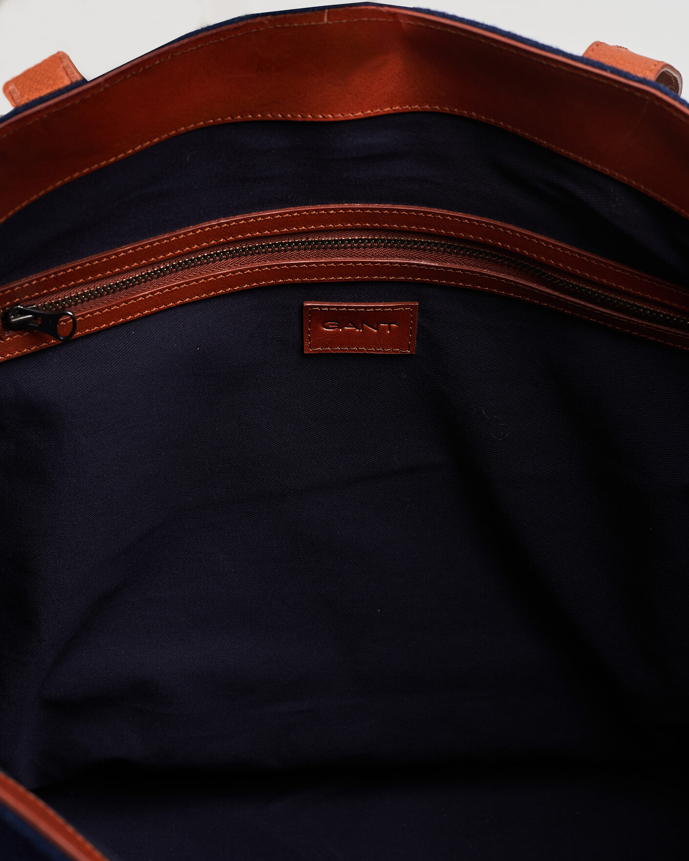 Men | Bags | Gant | YALE Melton Tote Bag Marine