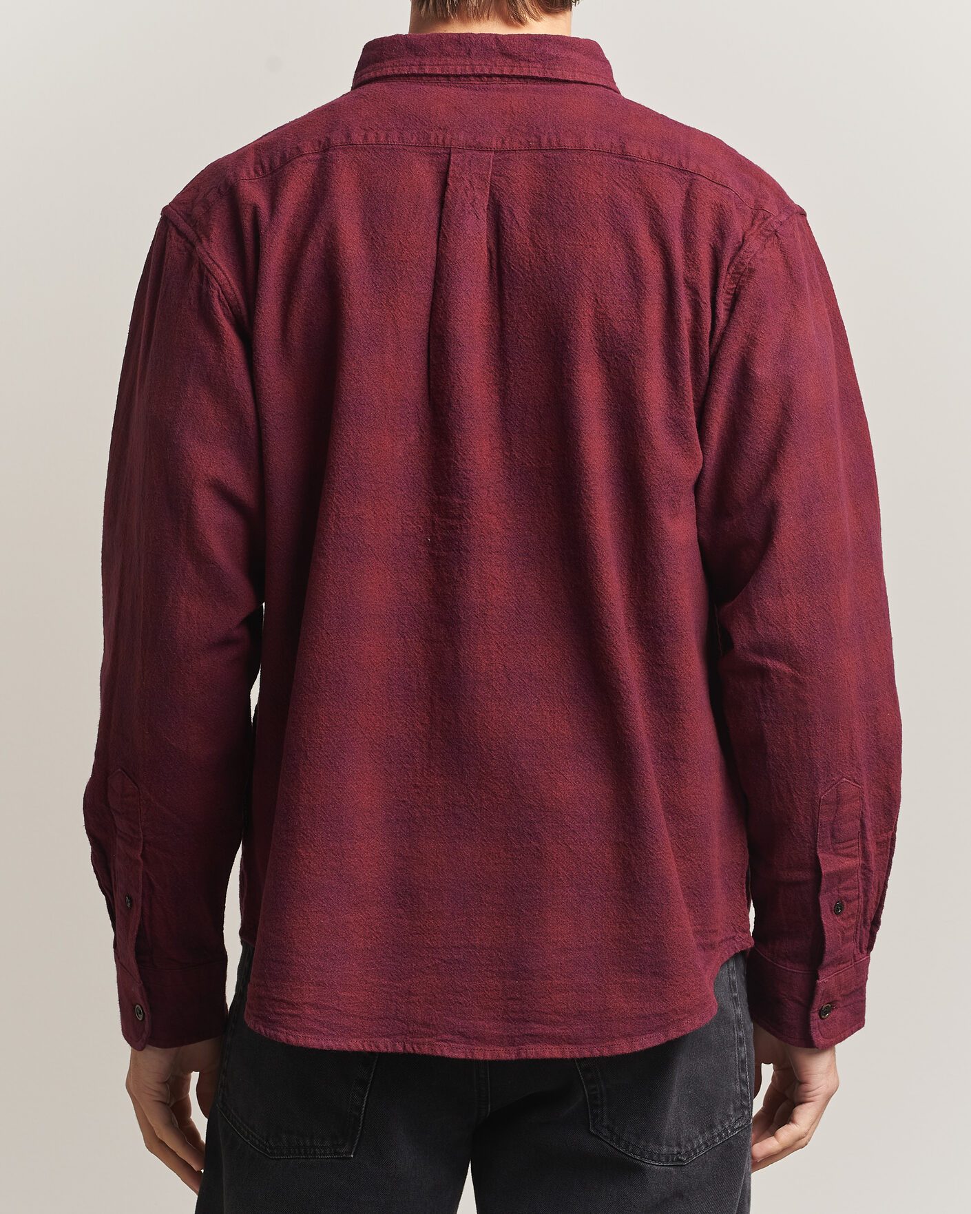 Men | Shirts | Pendleton | Flannel Button Down Shirt Maroon Plaid