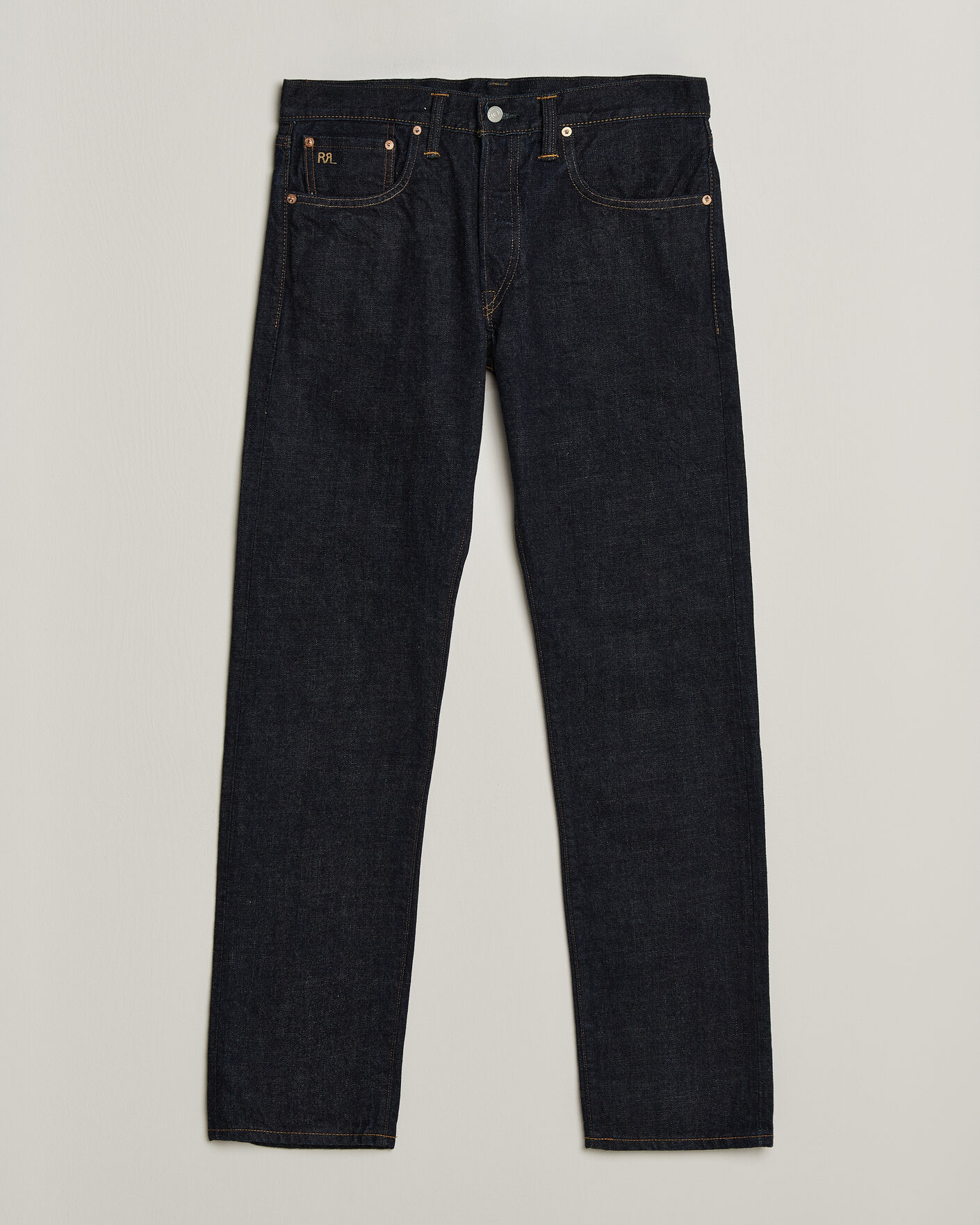 Men | Jeans | RRL | Slim Fit Selvedge Jeans East/West Rinse