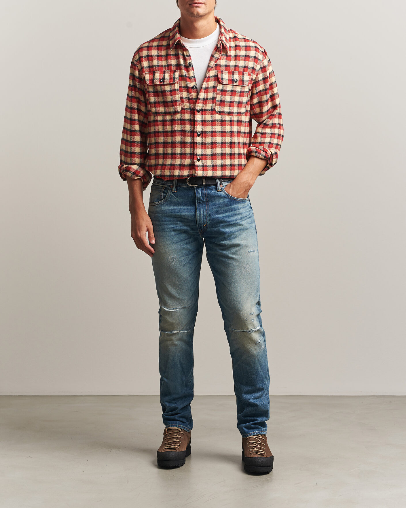 Men | Jeans | RRL | Slim Fit Selvedge Jeans Clearford Wash
