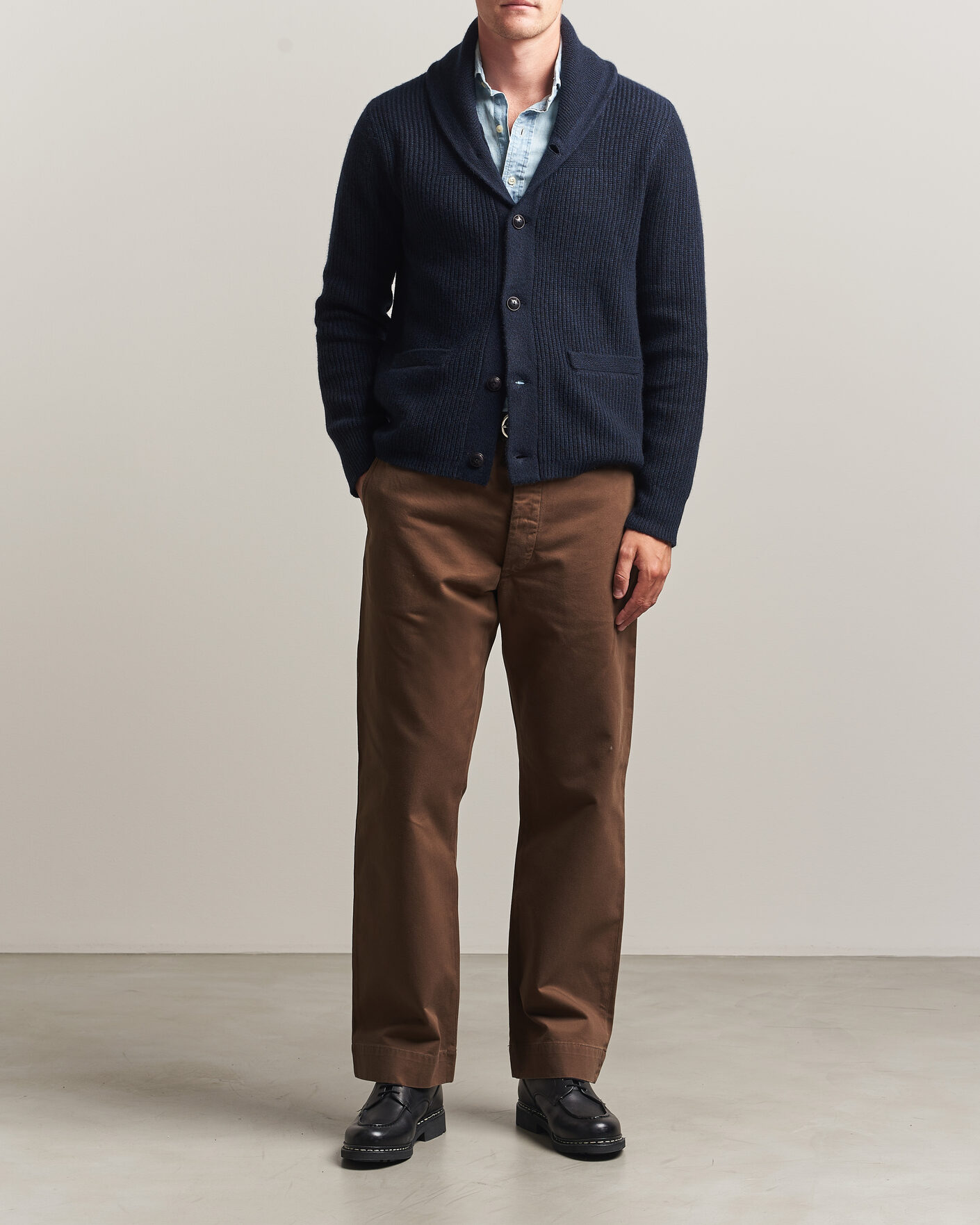 Men | Trousers | RRL | Field Chino Dark Brown