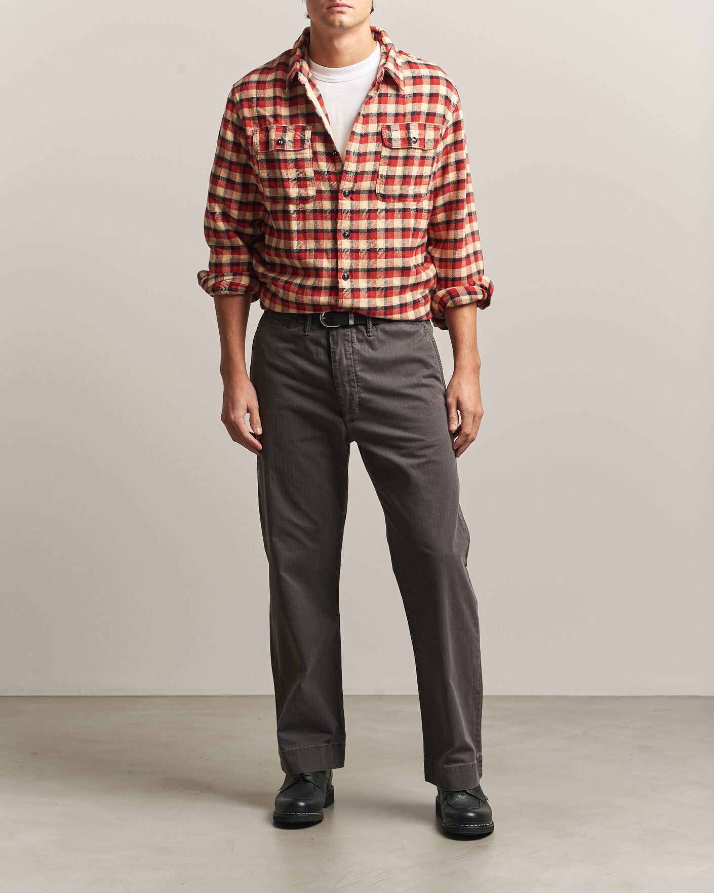 Men | Trousers | RRL | Field Chino Black