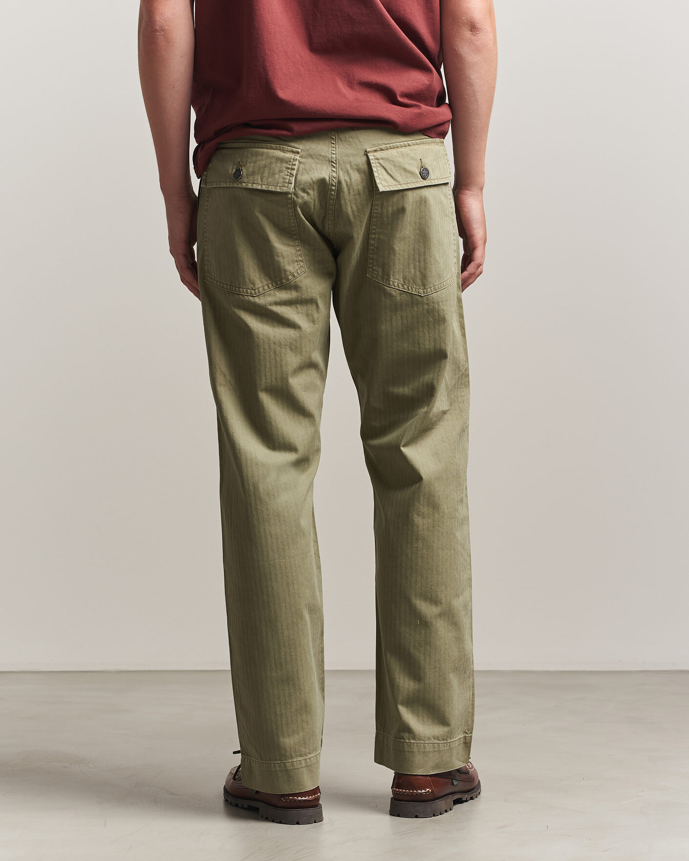 Men | Trousers | RRL | Army Utility Pants Brewster Green