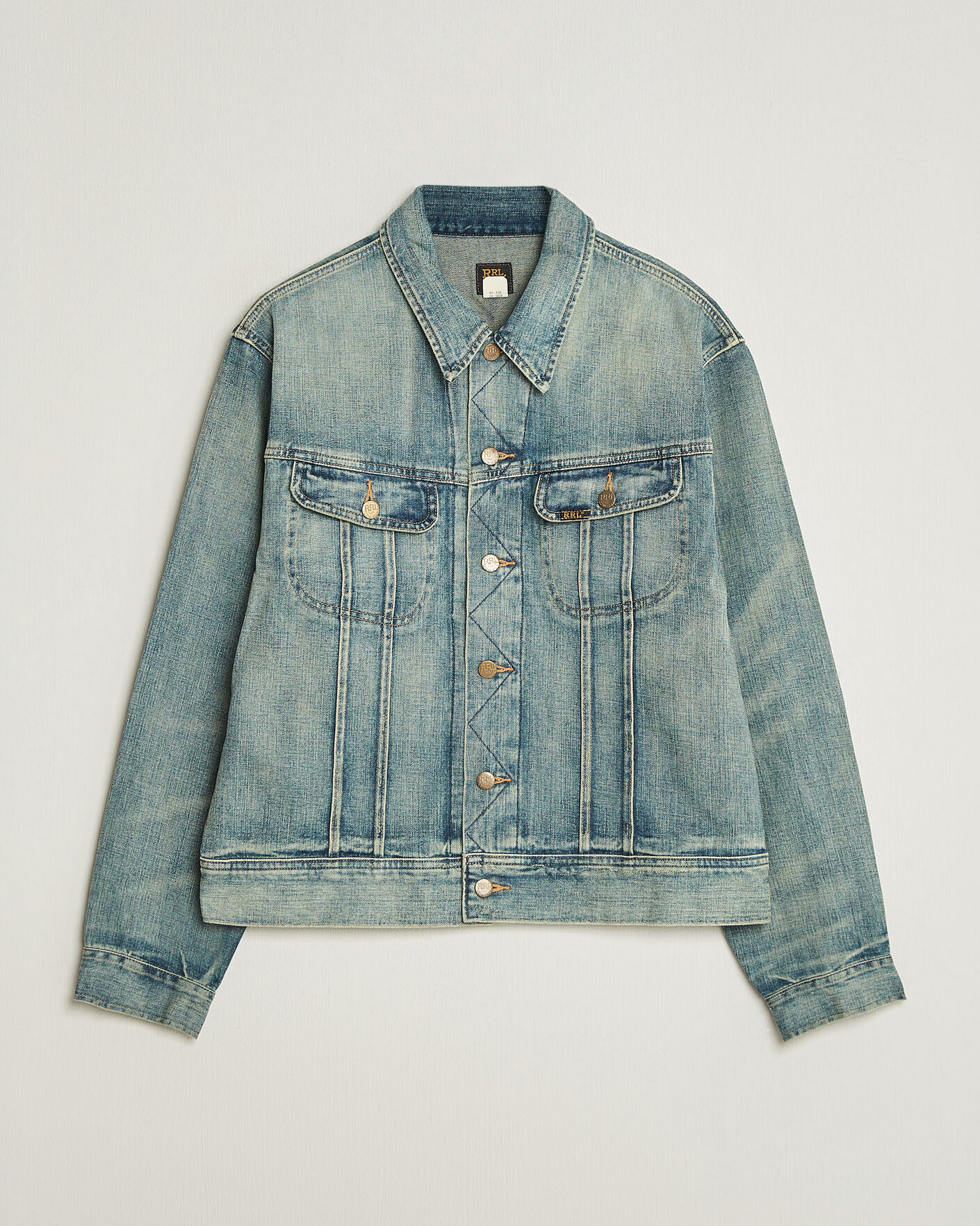 Men | Coats & Jackets | RRL | Lot 271 Denim Jacket Leeland Wash