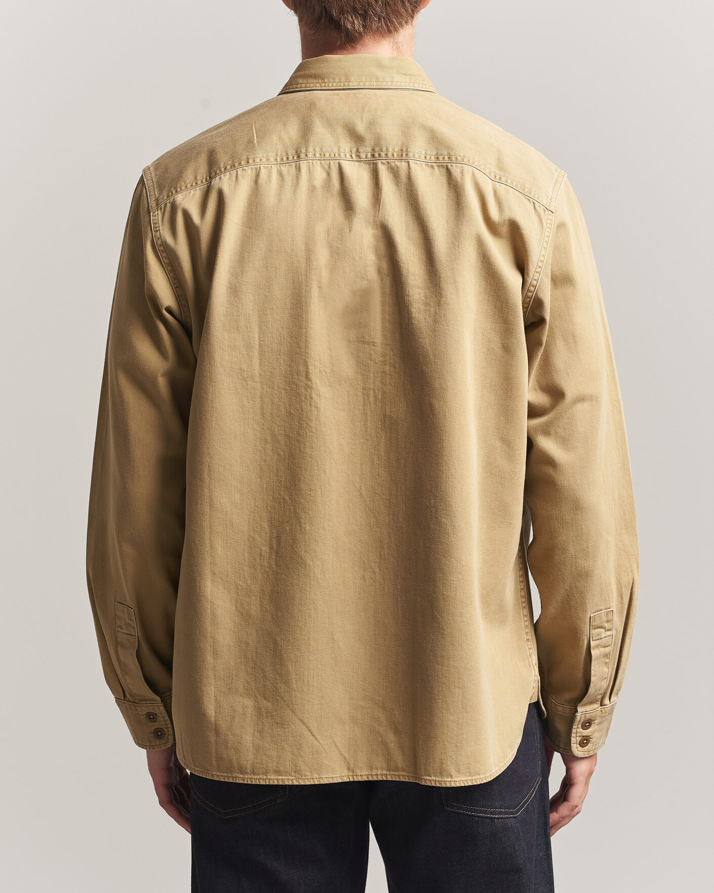 Men | Shirts | RRL | Officers Shirt Faded Tan
