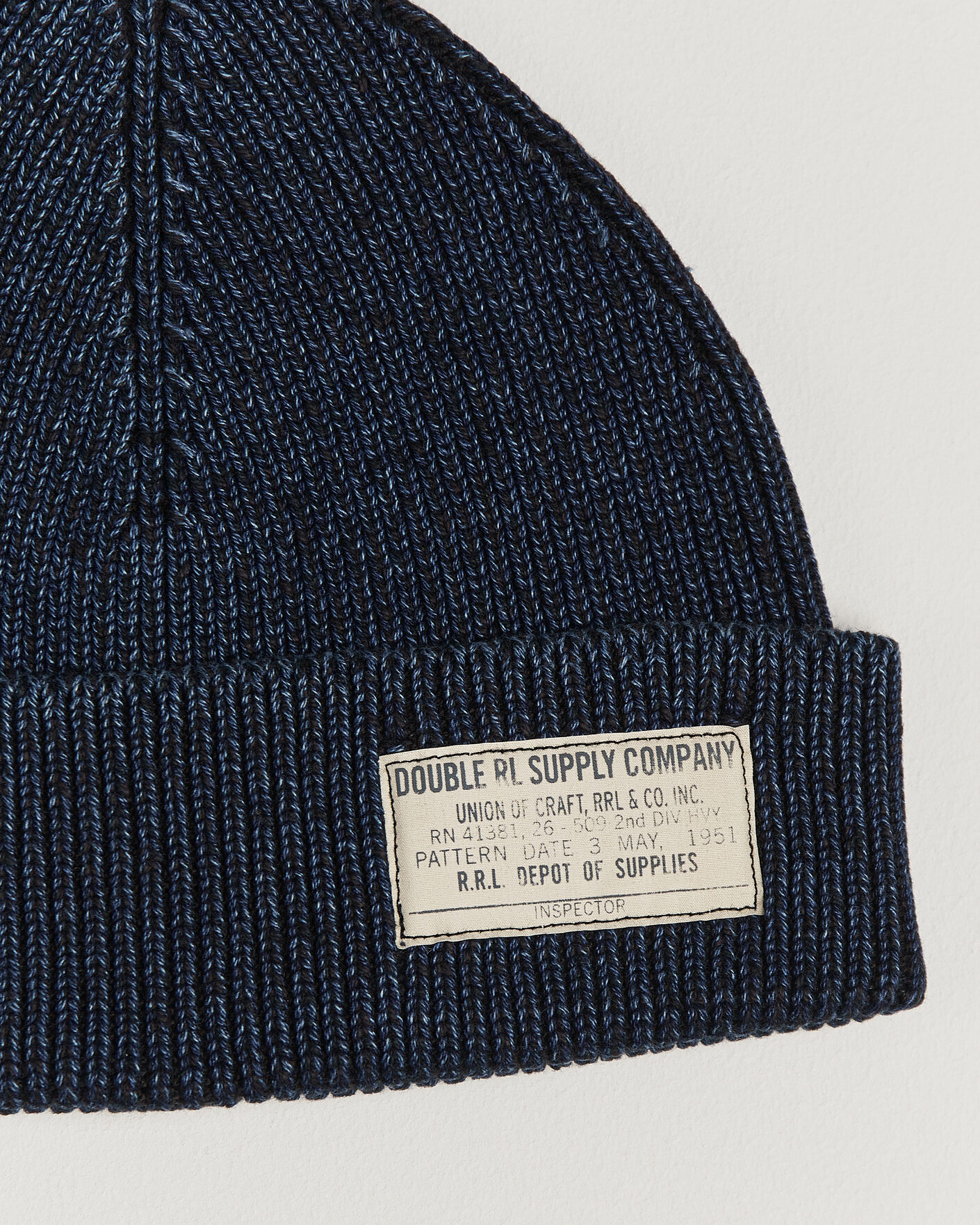 Men | Beanies | RRL | Watch Cap Midnight Blue