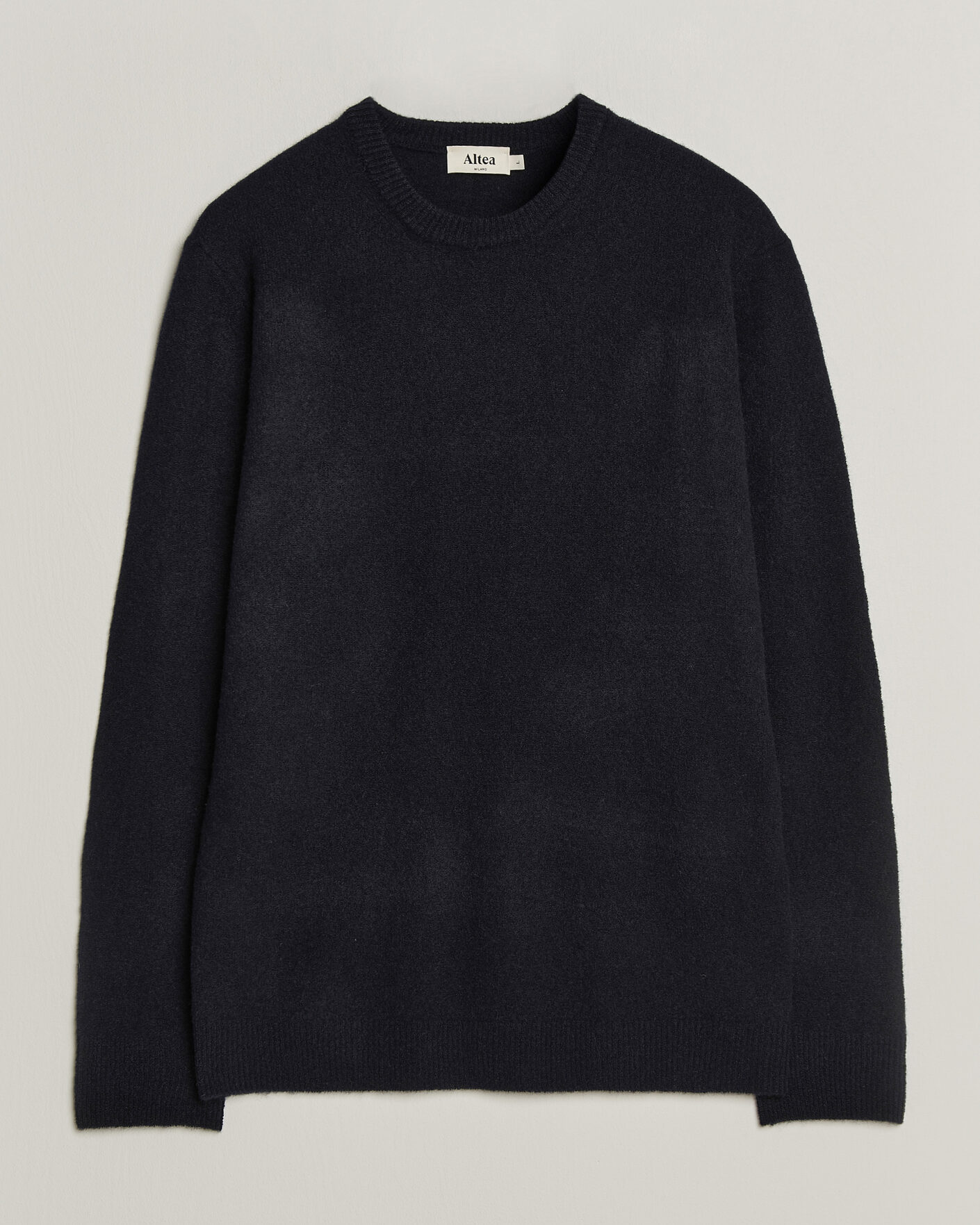 Men | Sweaters & Knitwear | Altea | Cloud Cashmere Blend Sweater Navy