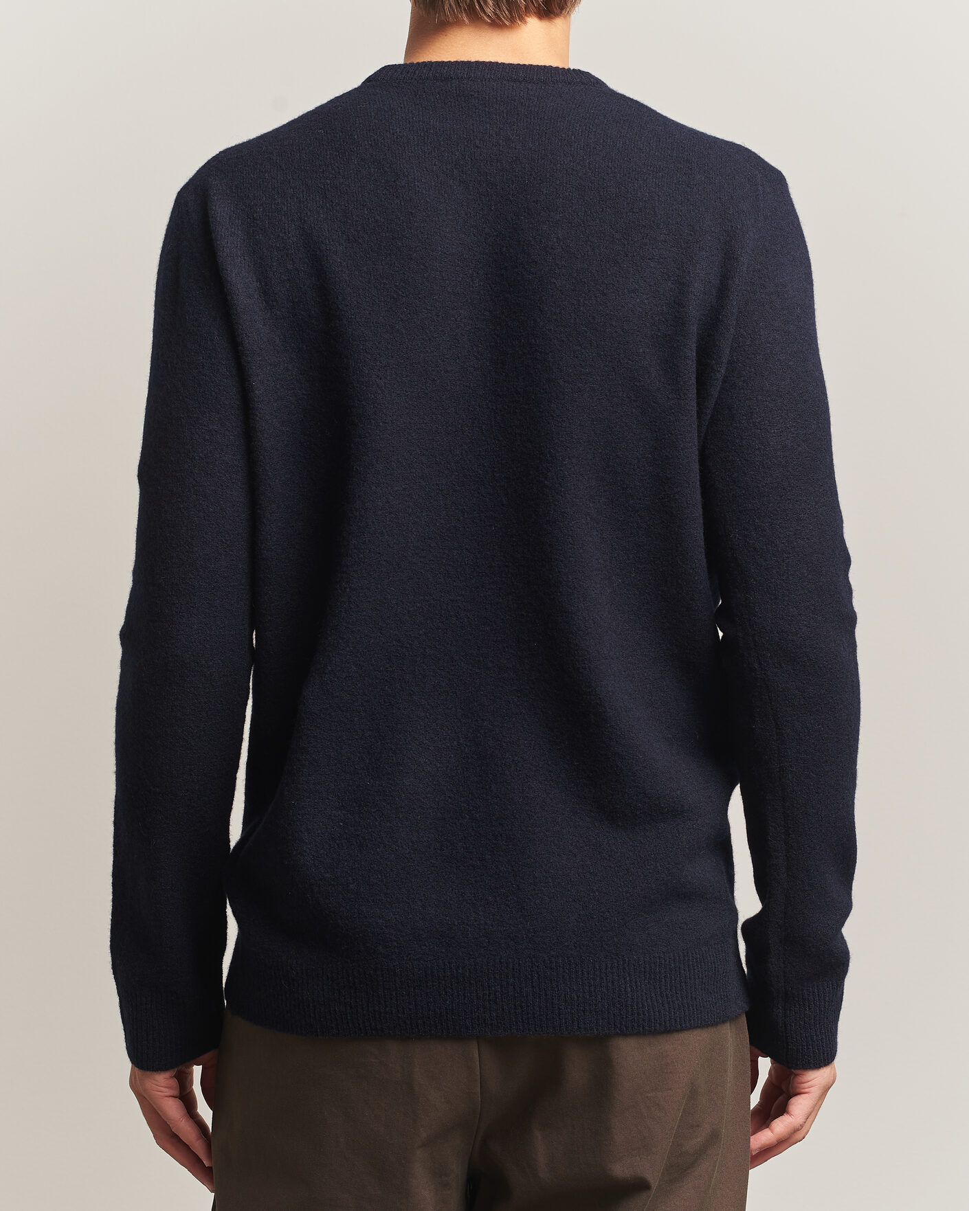 Men | Sweaters & Knitwear | Altea | Cloud Cashmere Blend Sweater Navy