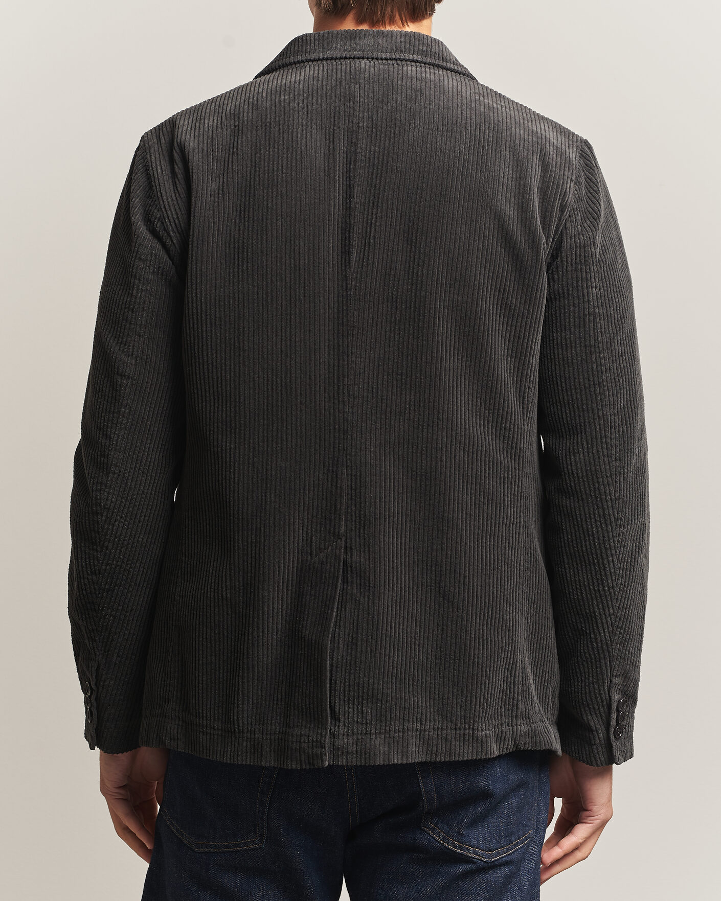 Men | Blazers | Aspesi | Corduroy Blazer Dark Brown