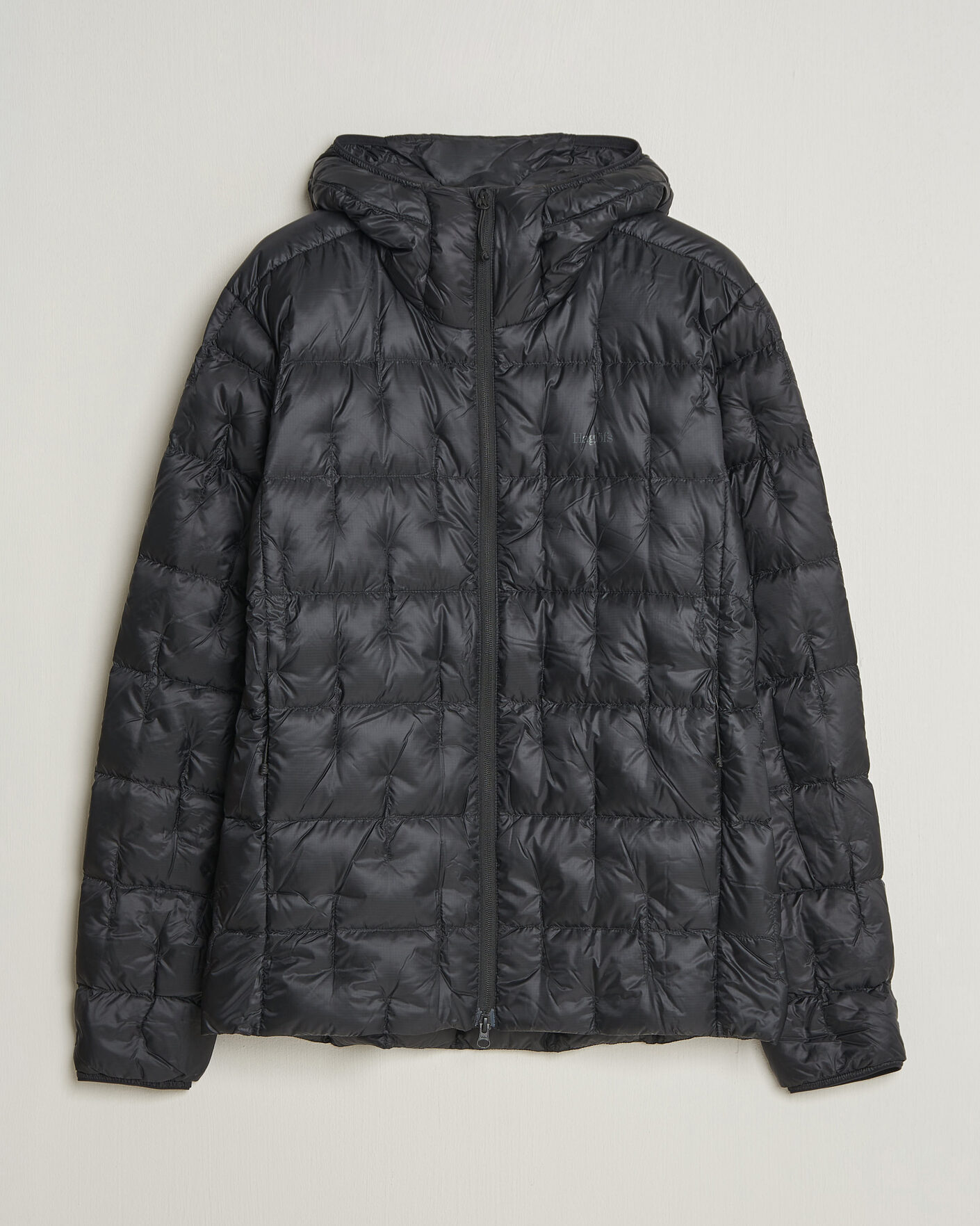 Men | Coats & Jackets | Haglöfs | Hede Down Hood Jacket True Black
