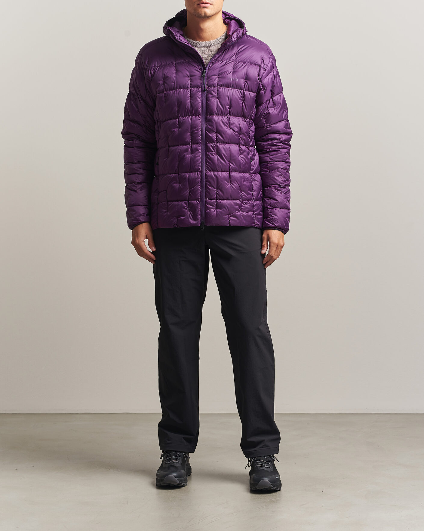 Men | Coats & Jackets | Haglöfs | Hede Down Hood Jacket Purple Night