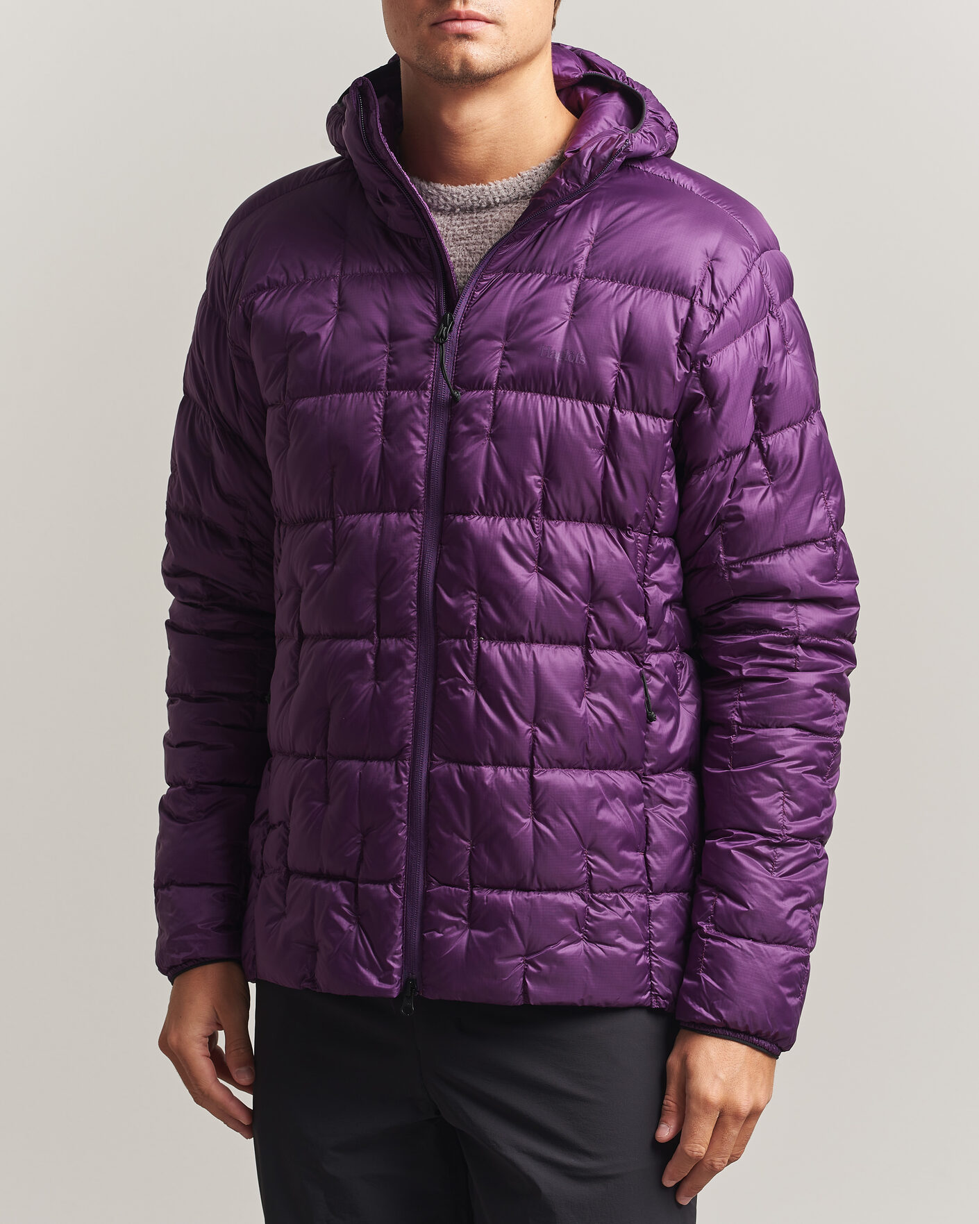 Men | Coats & Jackets | Haglöfs | Hede Down Hood Jacket Purple Night