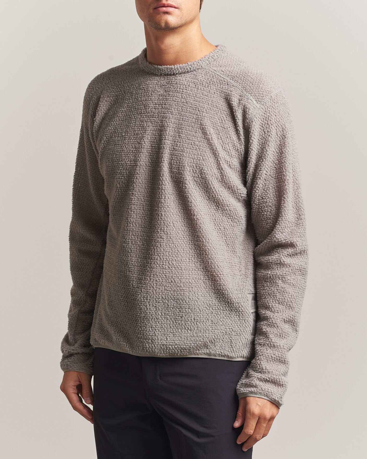 Men | Sweaters & Knitwear | Haglöfs | Vara Alpha Sweater Stone Brick
