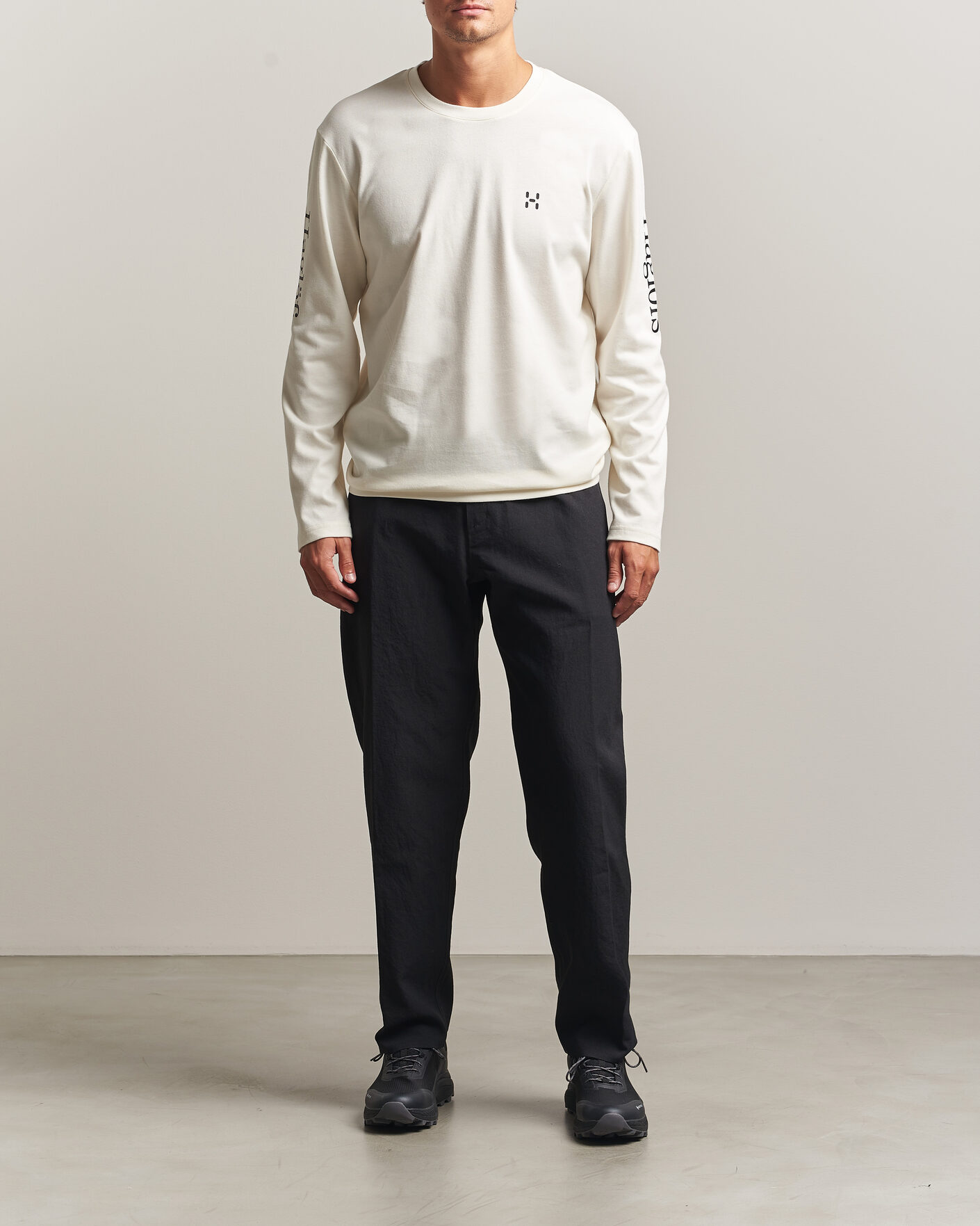 Men | T-Shirts | Haglöfs | Long Sleeve T-Shirt Soft White