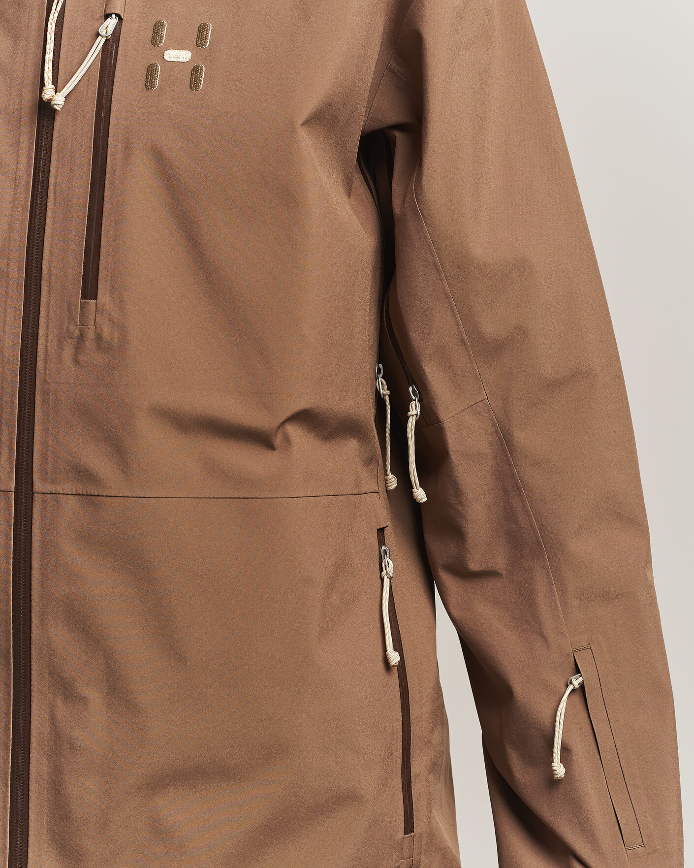 Men | Coats & Jackets | Haglöfs | Alper Proof 3L Jacket Teak Brown