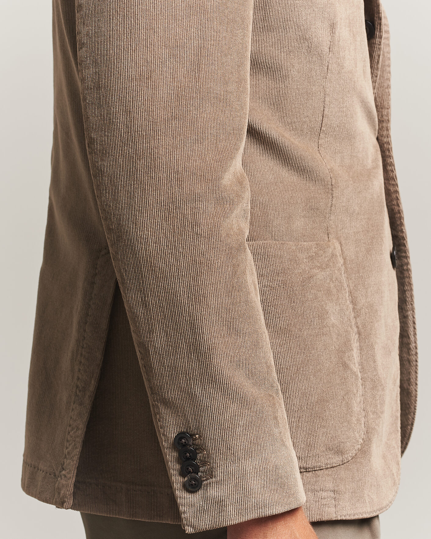 Men | Blazers | Boglioli | K Jacket Corduroy Blazer Taupe