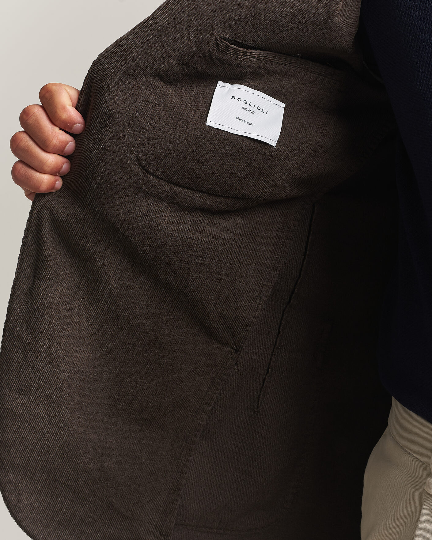Men | Blazers | Boglioli | K Jacket Corduroy Blazer Dark Brown