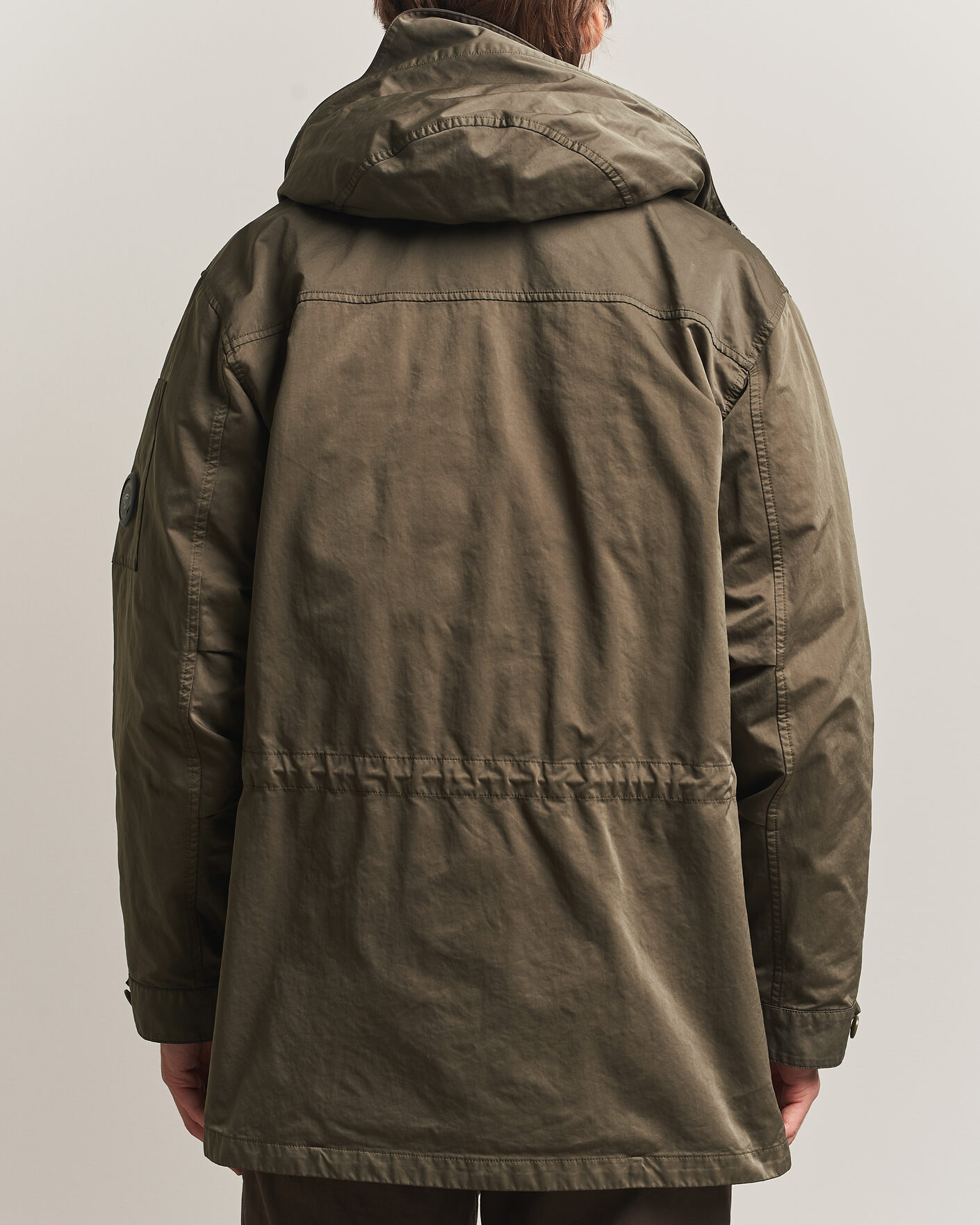 Men | Coats & Jackets | C.P. Company | Micro Kei 2 in 1 Nylon Parka Olive