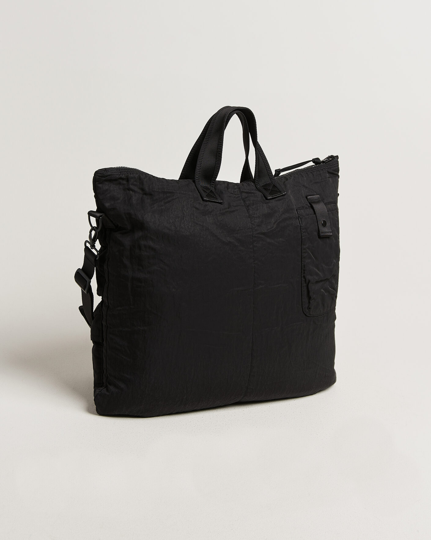 Men | Bags | C.P. Company | Nylon B Zip Tote Bag Black