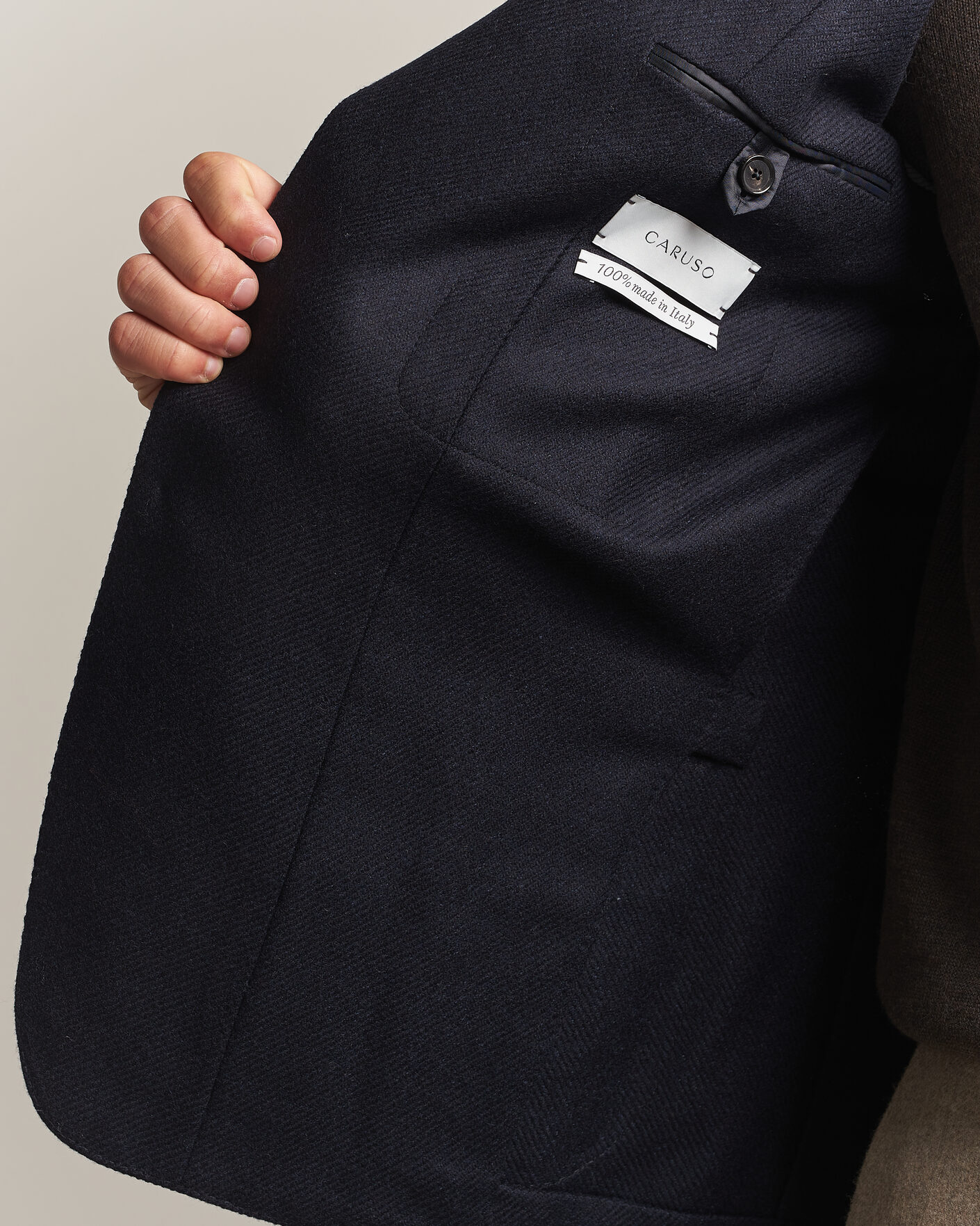 Men | Blazers | Caruso | Aida Wool/Cashmere Blazer Navy