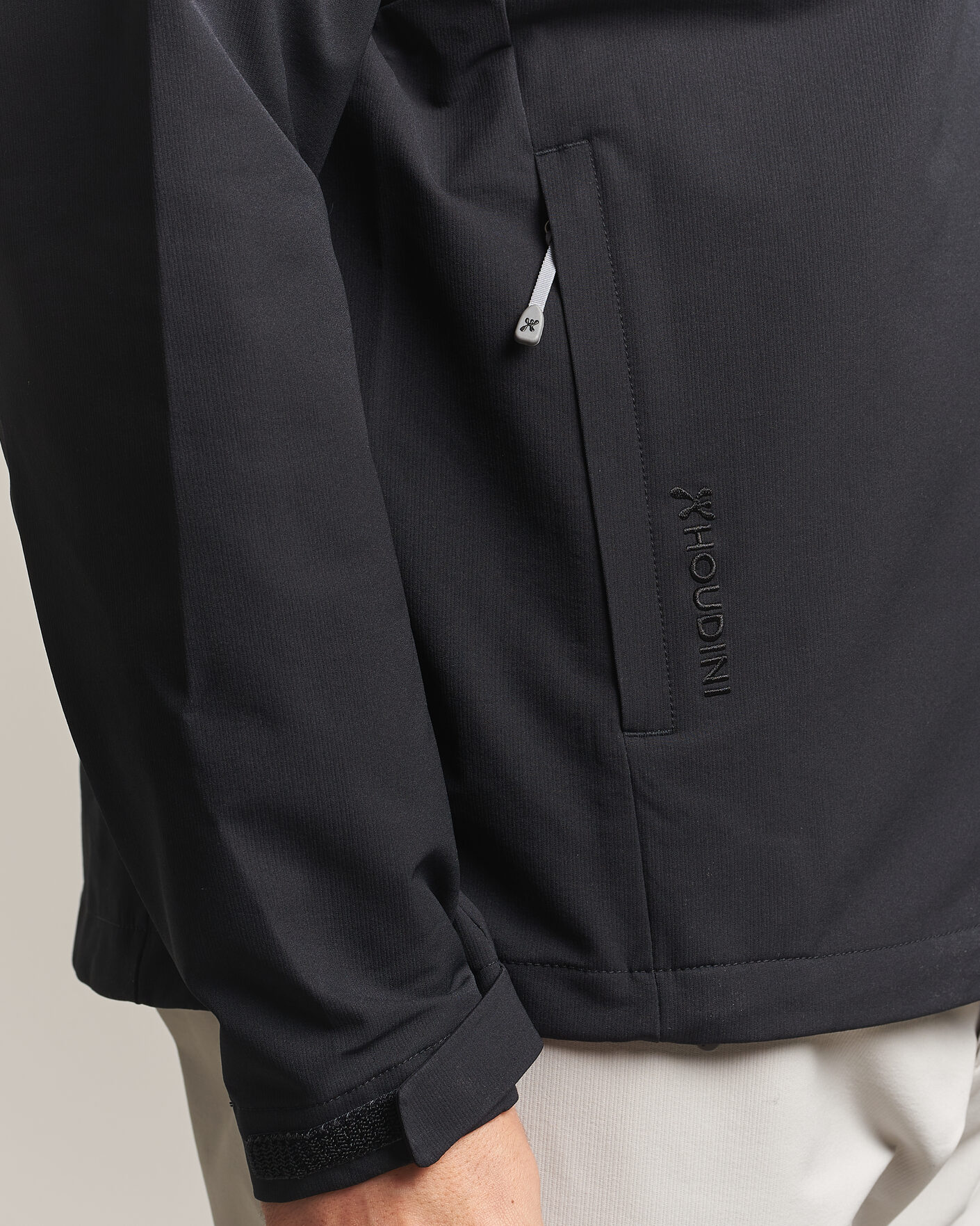 Men | Coats & Jackets | Houdini | Alpine Tech Hoodie True Black
