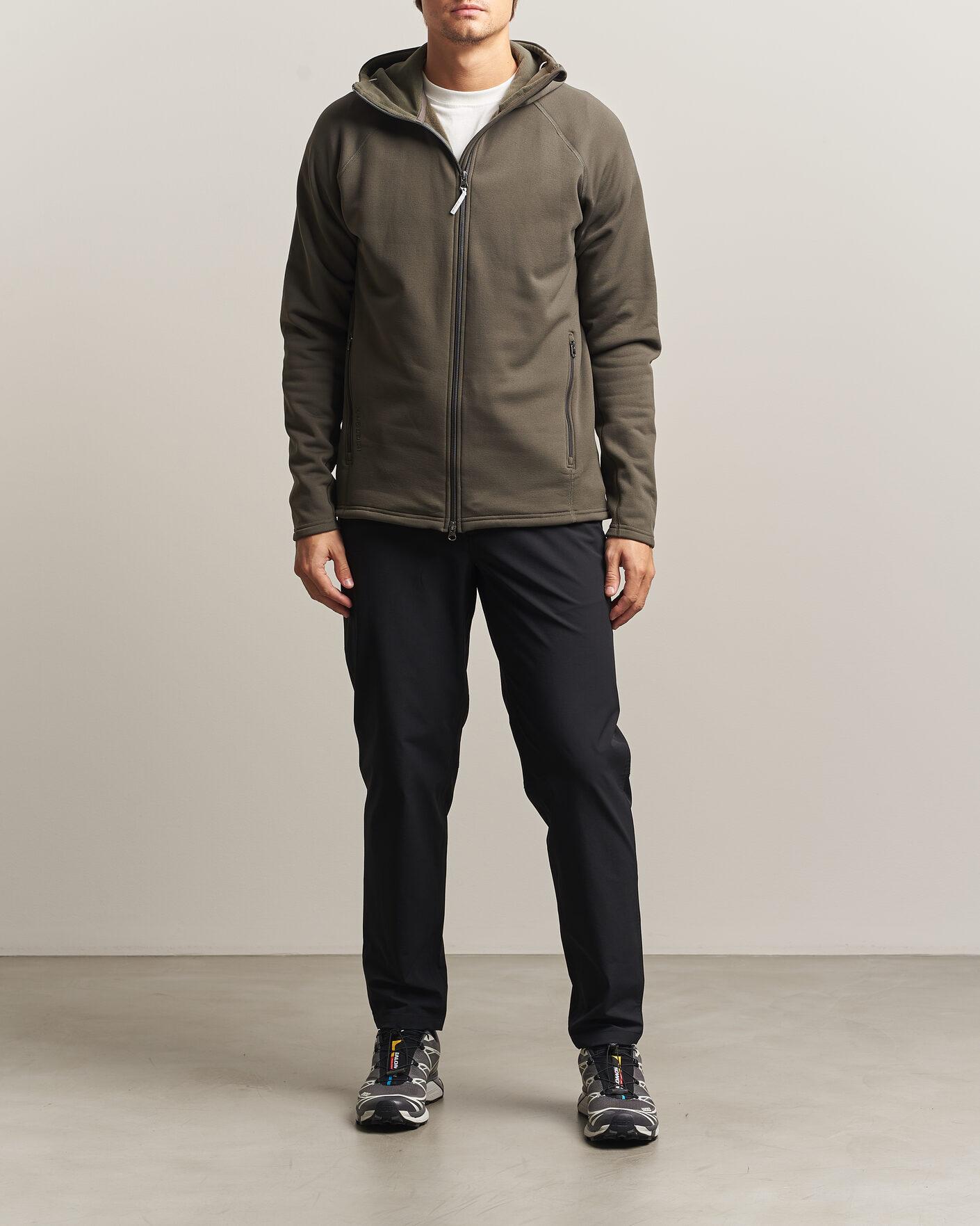 Men | Sweaters & Knitwear | Houdini | Power Up Houdi Baremark Green