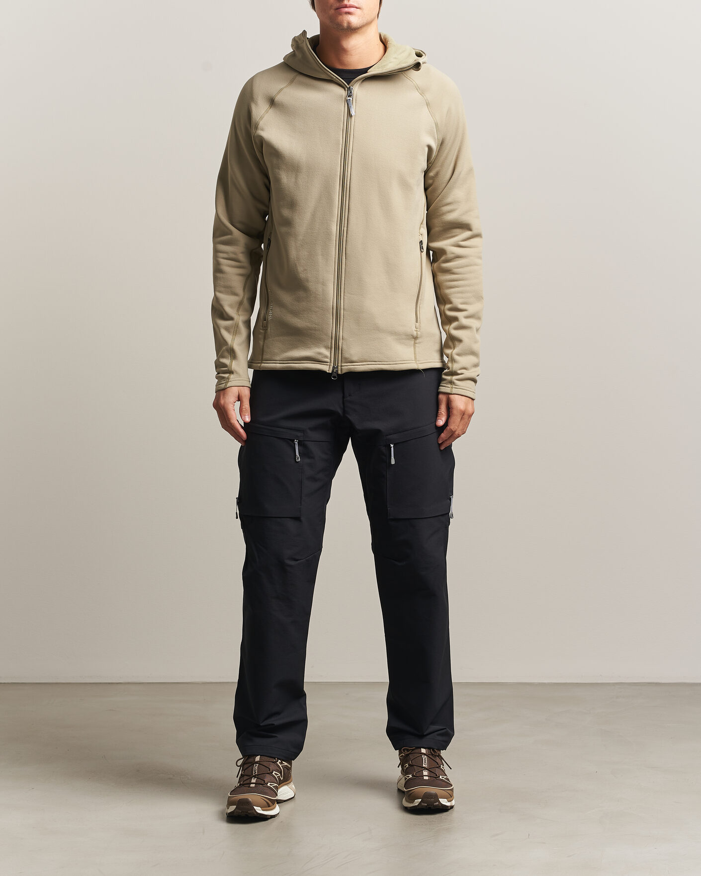 Men | Sweaters & Knitwear | Houdini | Power Up Houdi Powder Green