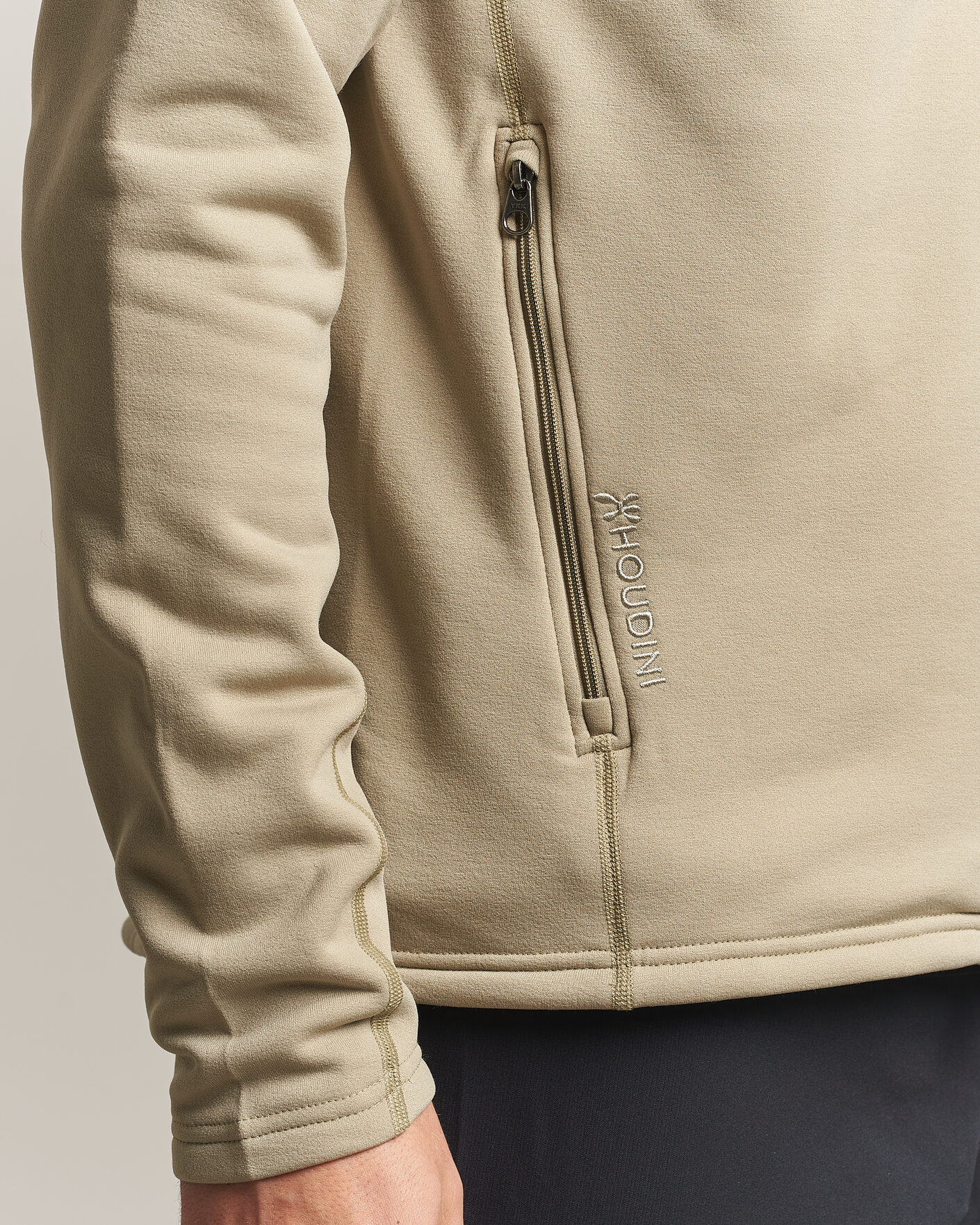 Men | Sweaters & Knitwear | Houdini | Power Up Houdi Powder Green