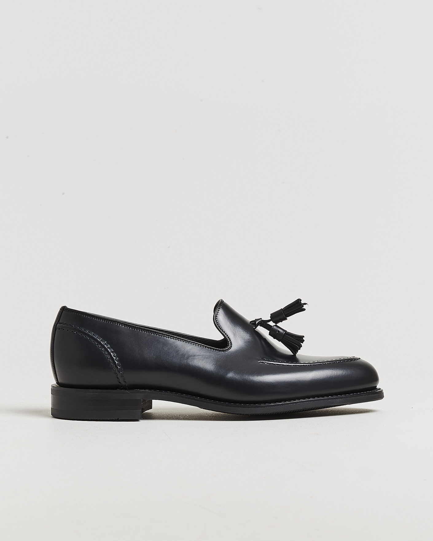 Men | Loafers | Loake 1880 | Brunel Leather Tassel Loafer Black