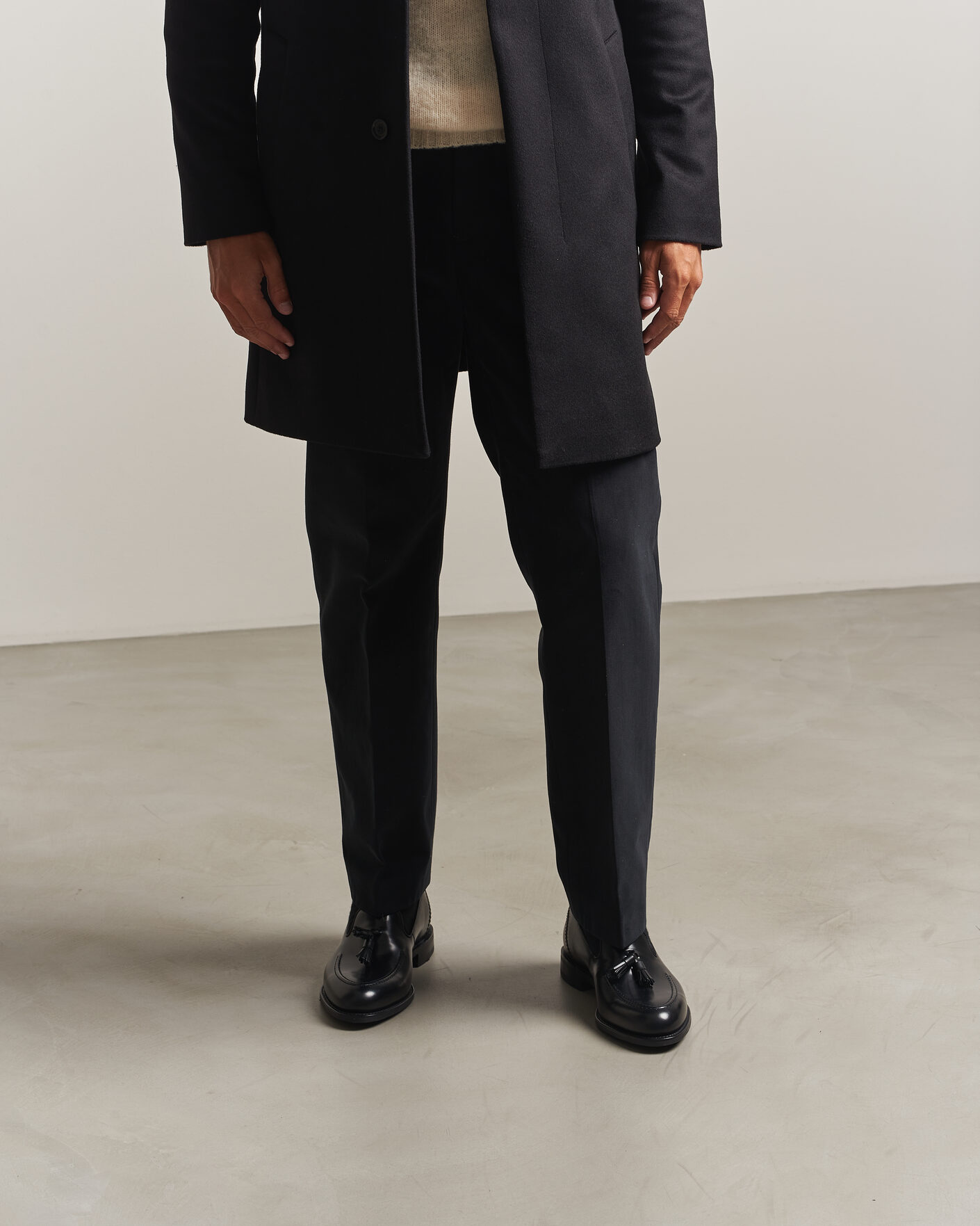 Men | Loafers | Loake 1880 | Brunel Leather Tassel Loafer Black