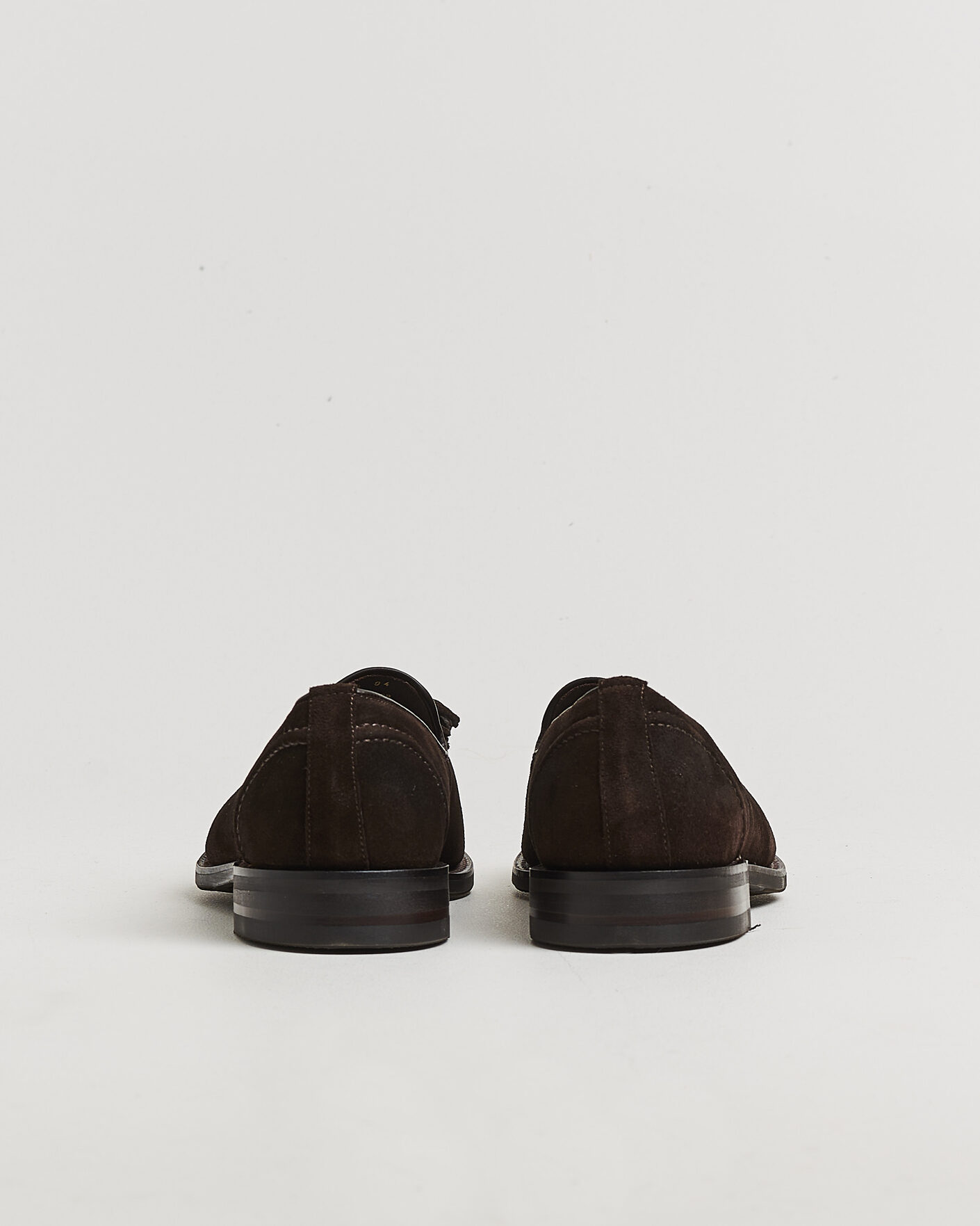 Men | Loafers | Loake 1880 | Brunel Suede Tassel Loafer Dark Brown