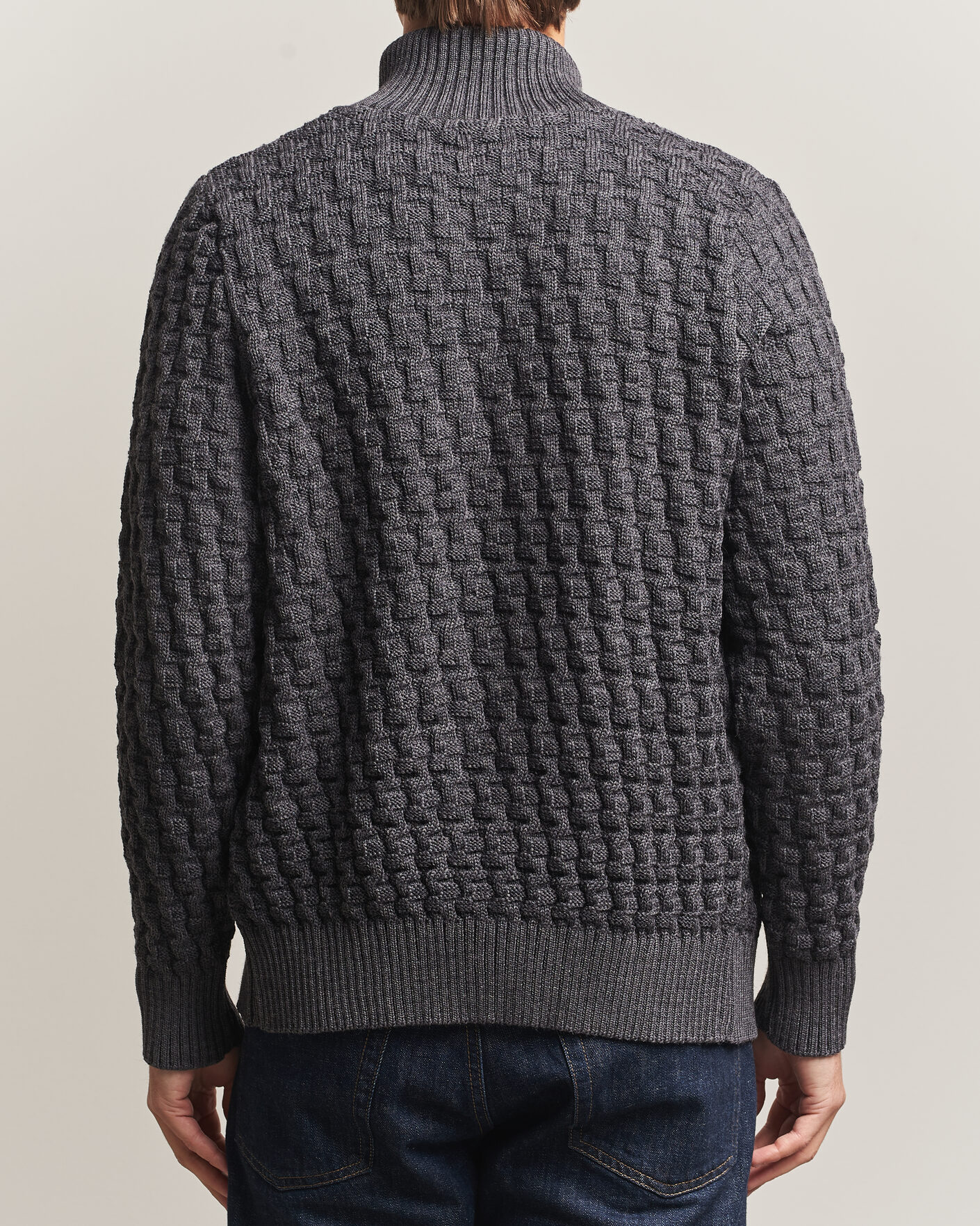Men | Sweaters & Knitwear | S.N.S. Herning | Stark Cardigan Gneiss Grey