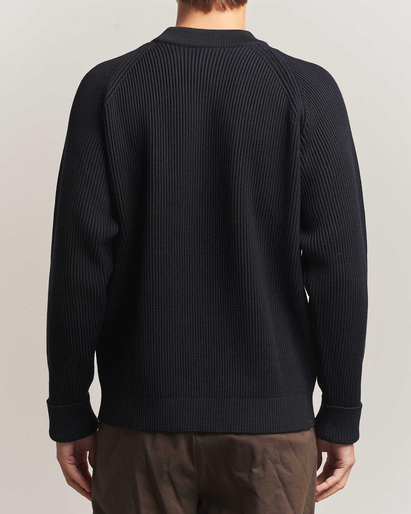 Men | Sweaters & Knitwear | S.N.S. Herning | Render Mock Neck Navy Blue