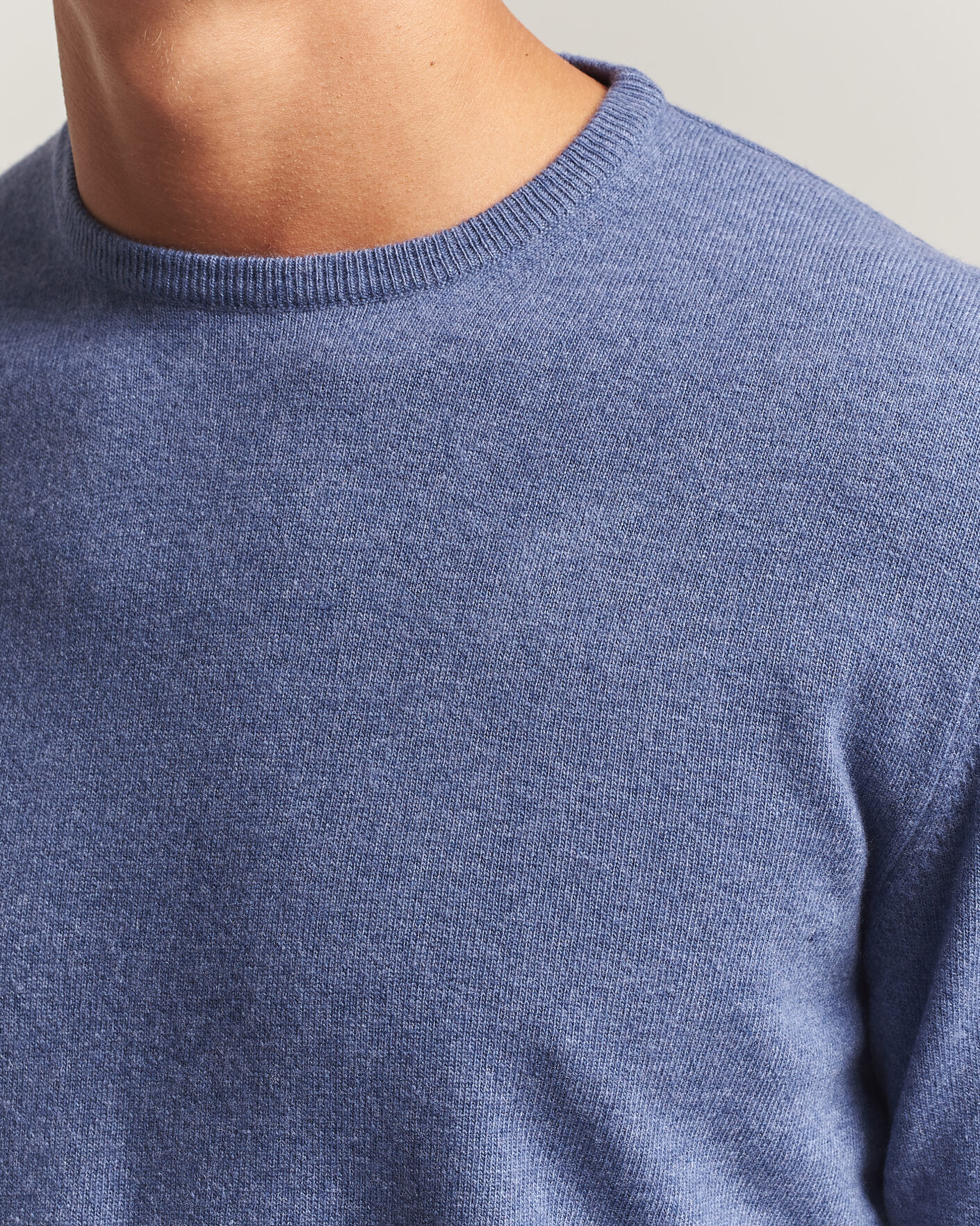 Men | Sweaters & Knitwear | Morgano | Wool/Cashmere Crewneck Jeans