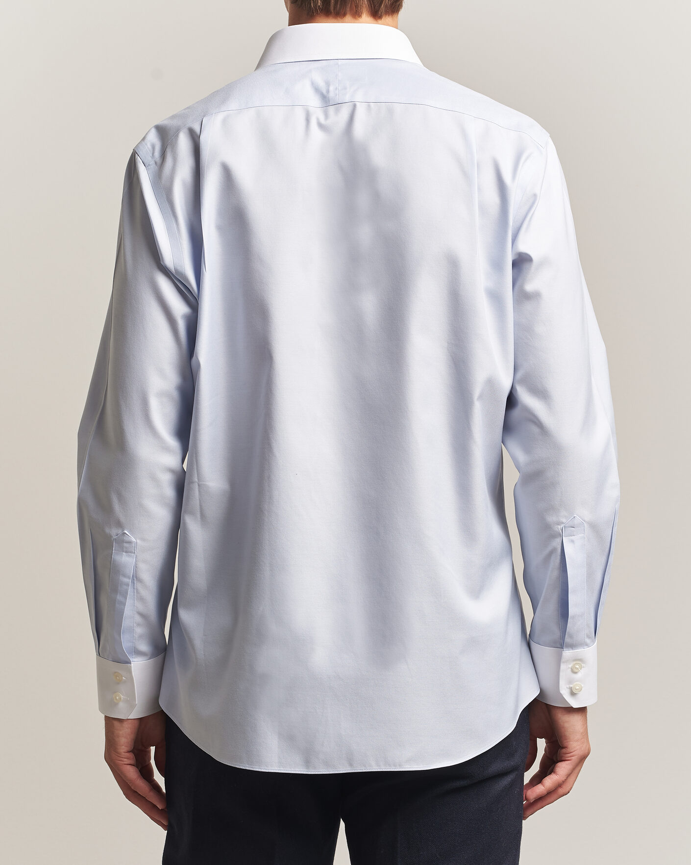 Men | Shirts | Charles Tyrwhitt | Slim Fit Non Iron Plain Winchester Shirt Light Blue