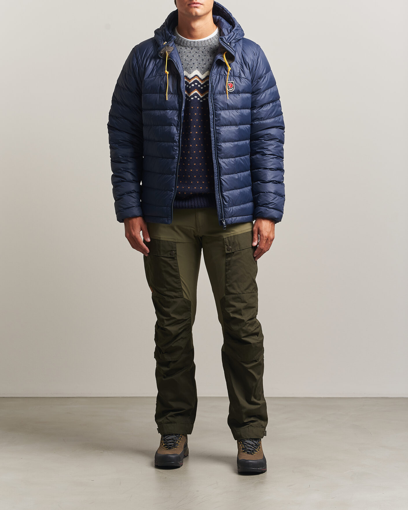 Men | Coats & Jackets | Fjällräven | Expedition Pack Down Hoodie Navy