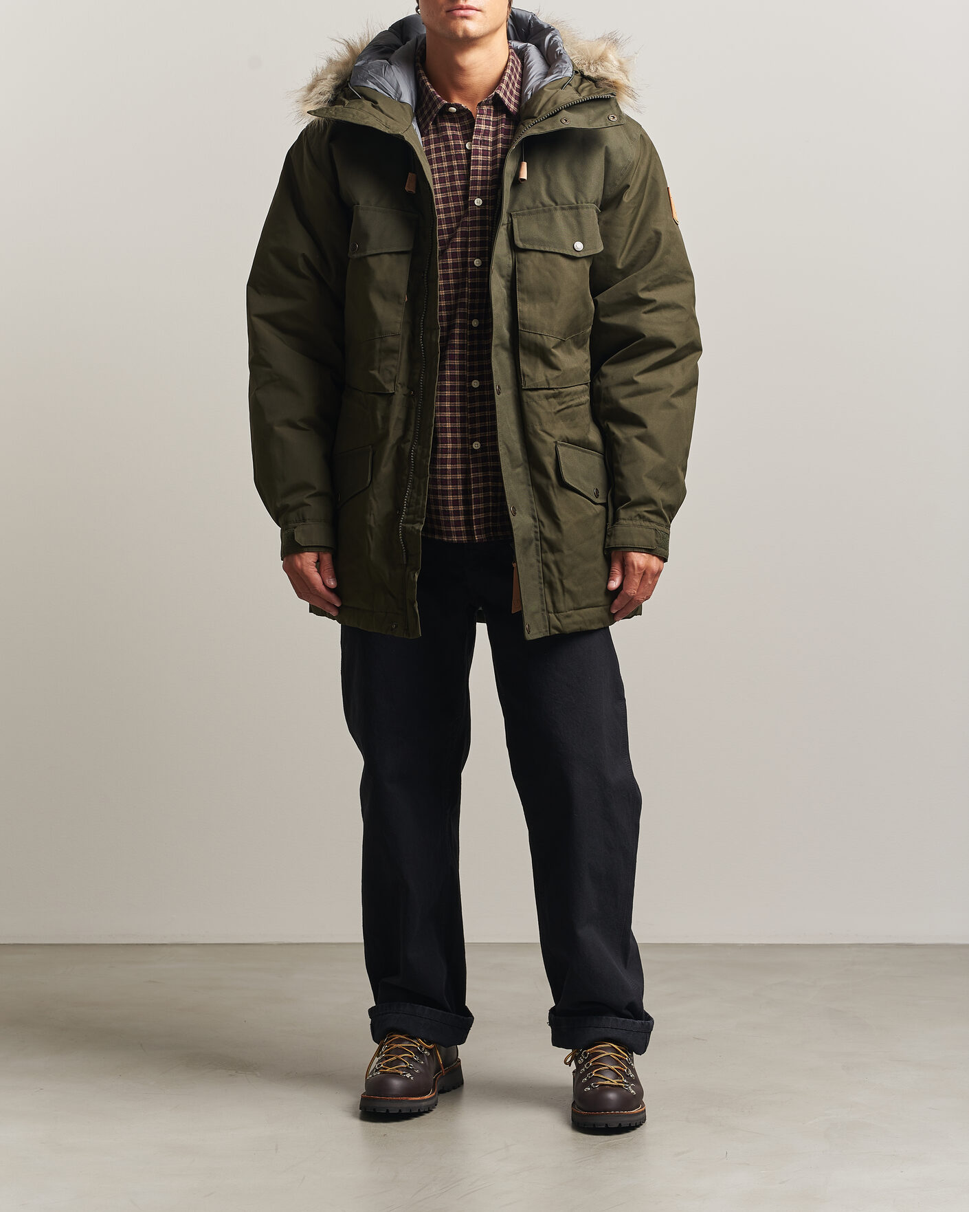 Men | Coats & Jackets | Fjällräven | Singi Down Jacket Deep Forest