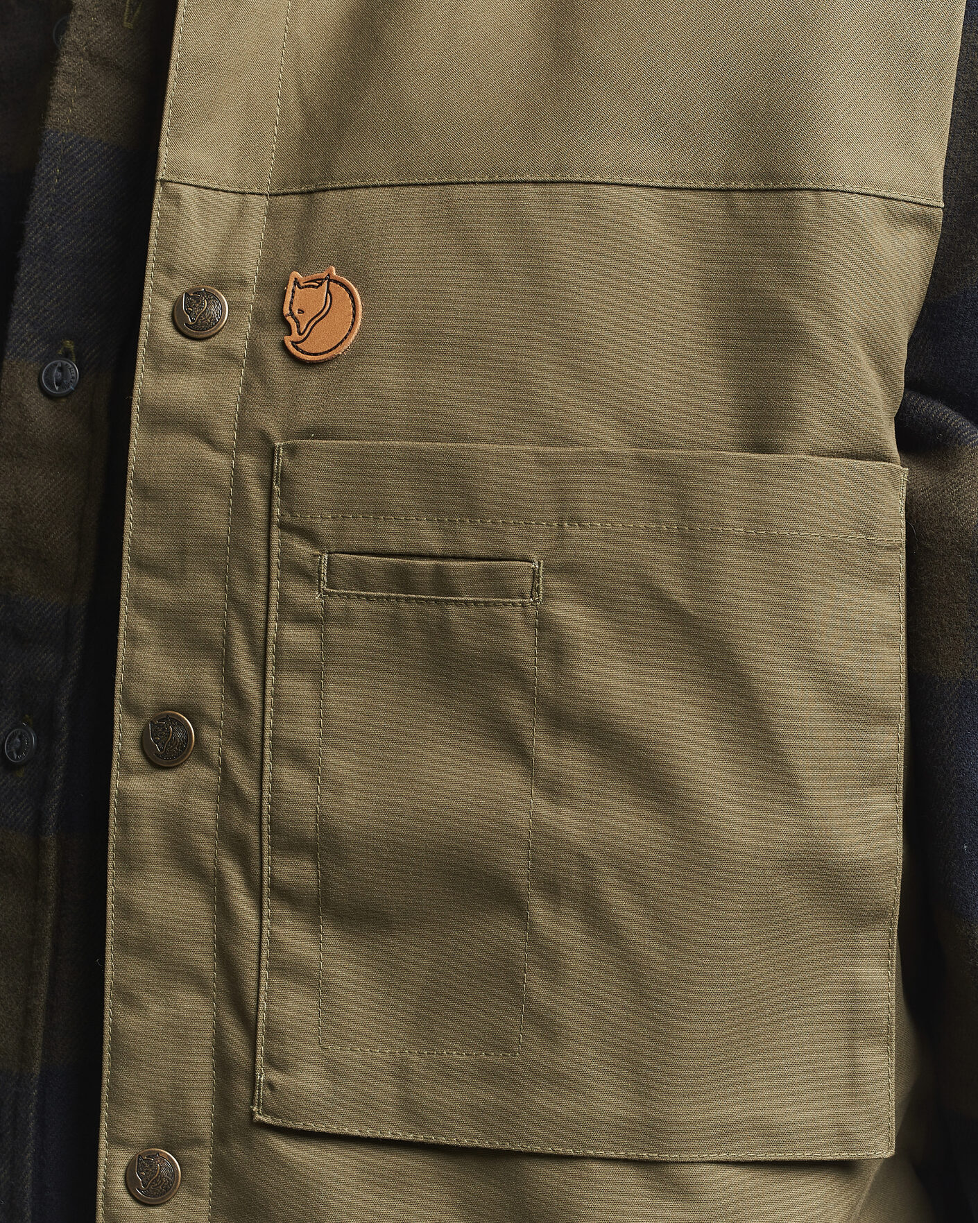 Men | Gilets | Fjällräven | Singi Padded Vest Laurel Green