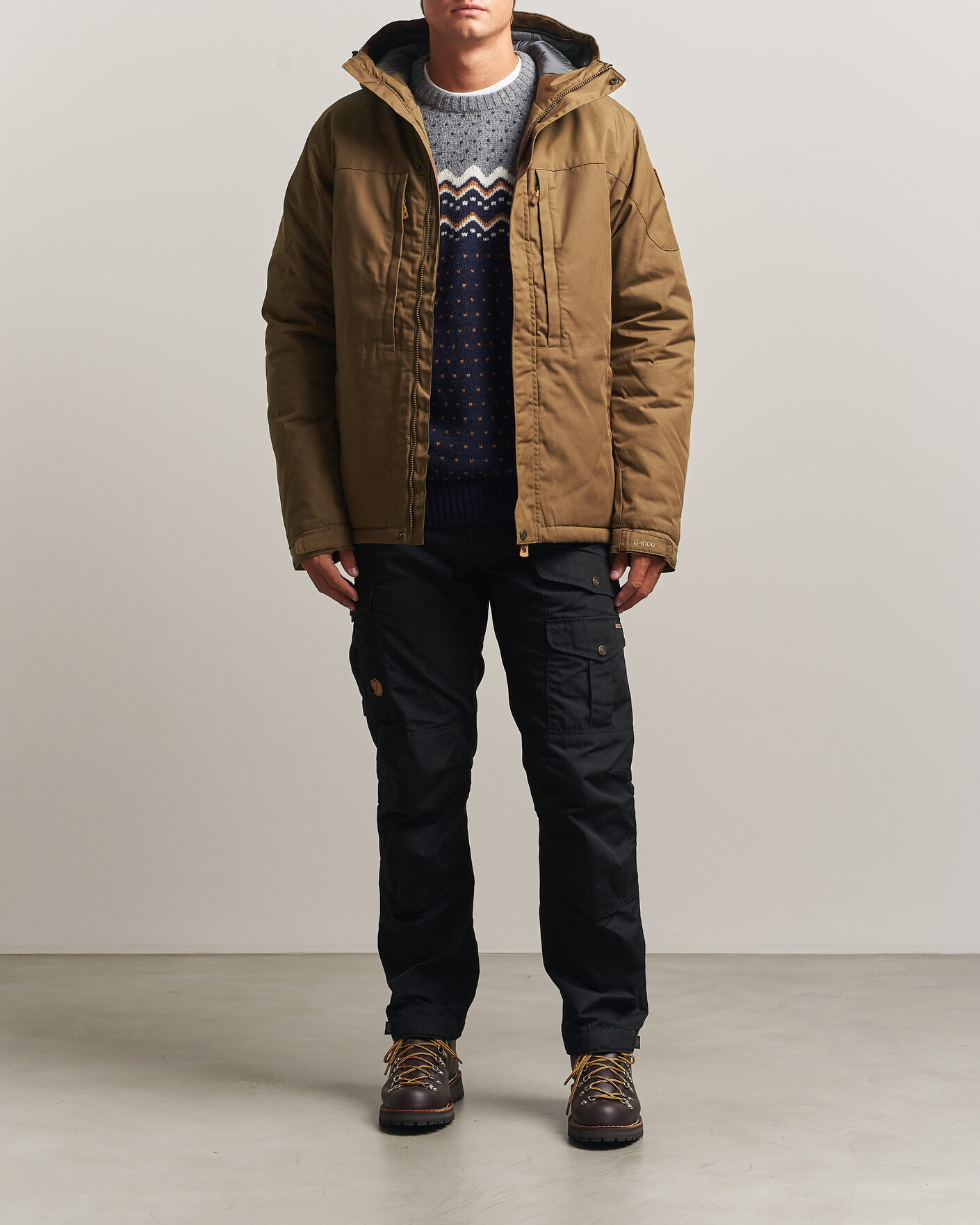 Men | Coats & Jackets | Fjällräven | Skogsö Padded Jacket Dark Oak