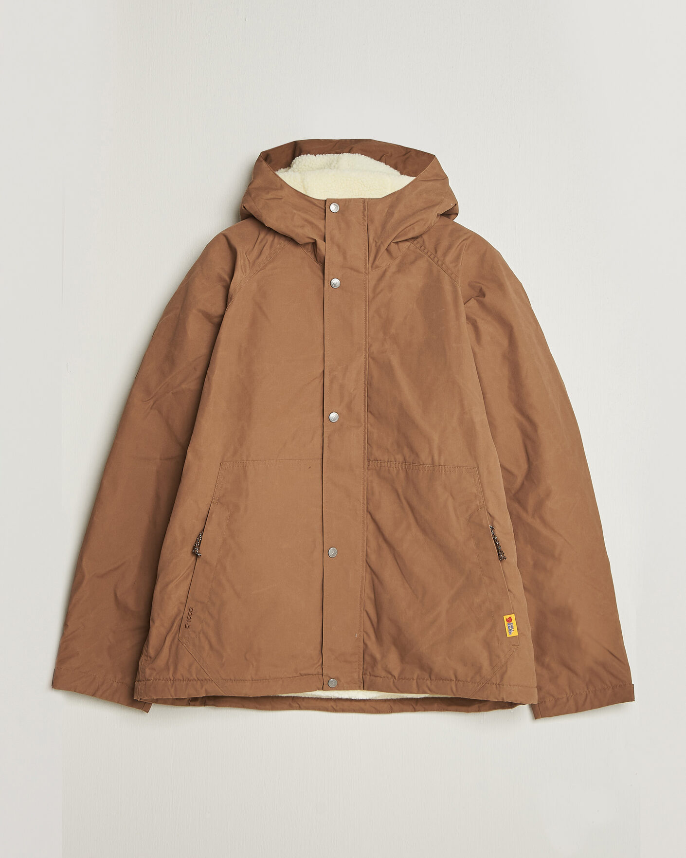Men | Coats & Jackets | Fjällräven | Vardag G-1000 Pile Jacket Wood Brown